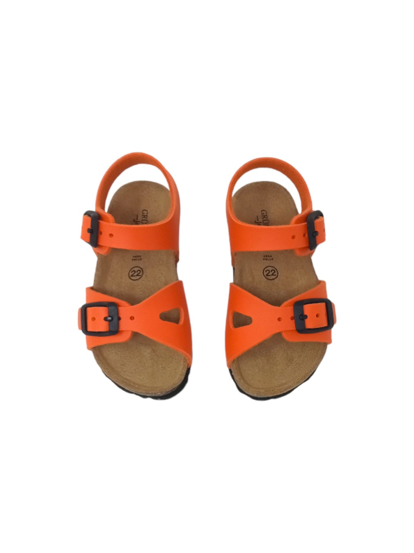 Sandalo GRUNLAND Junior ARIA SB0027-40 ARANCIO Bambino