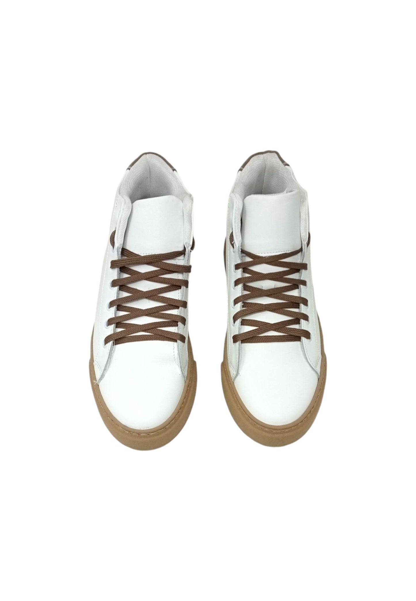 Sneakers casual BKS 9075 BIANCO/TAUPE Uomo