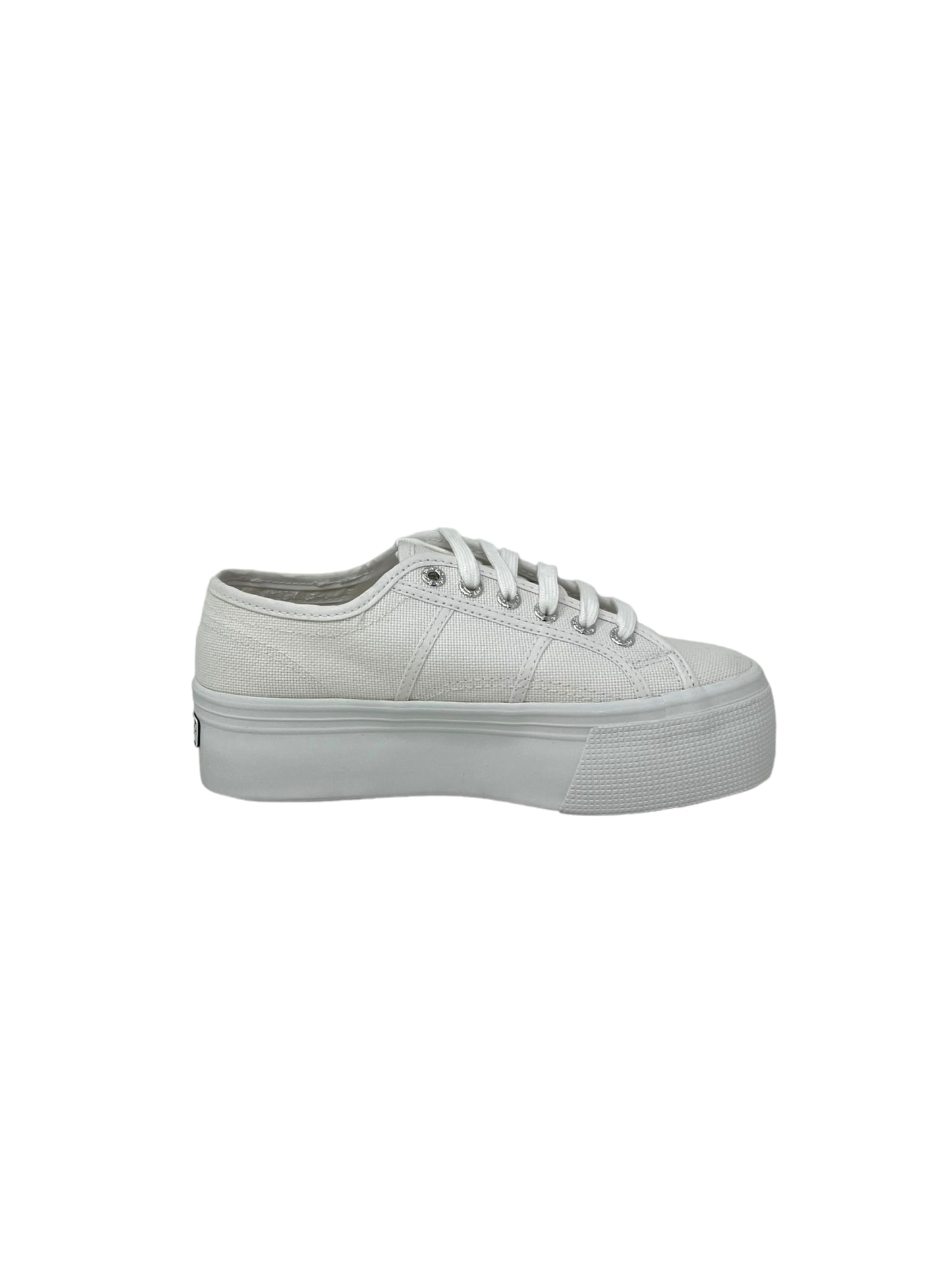 Scarpa da ginnastica SUPERGA Le Classiche 2750 PLATFORM S9111LW 901 WHITE Donna