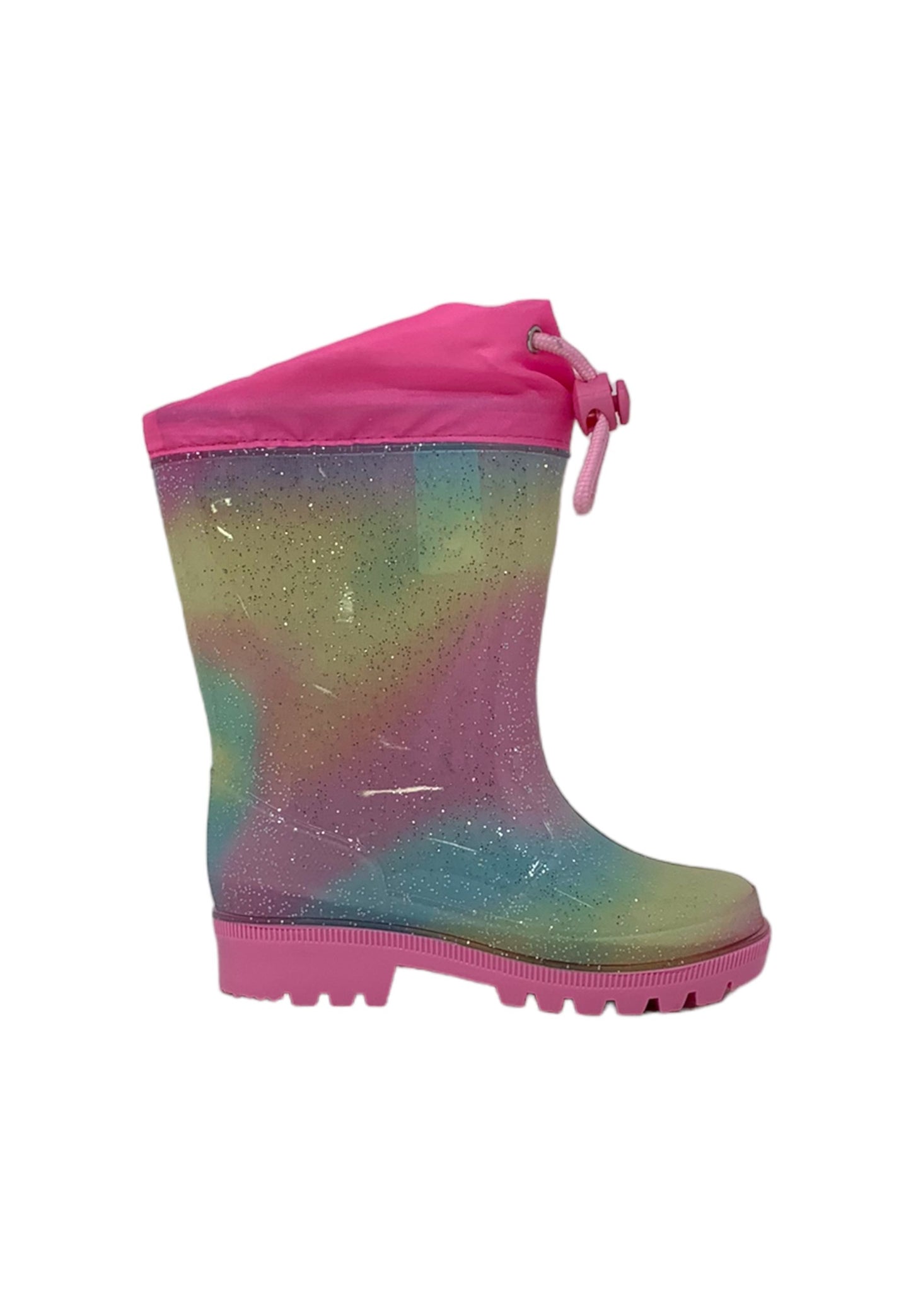 Stivali da pioggia silver unicorno S8010012S pink Bambina
