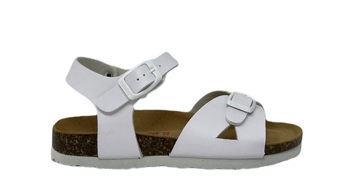 Sandali da passeggio BioNatura 22B1005 CHBC BIANCO bambina