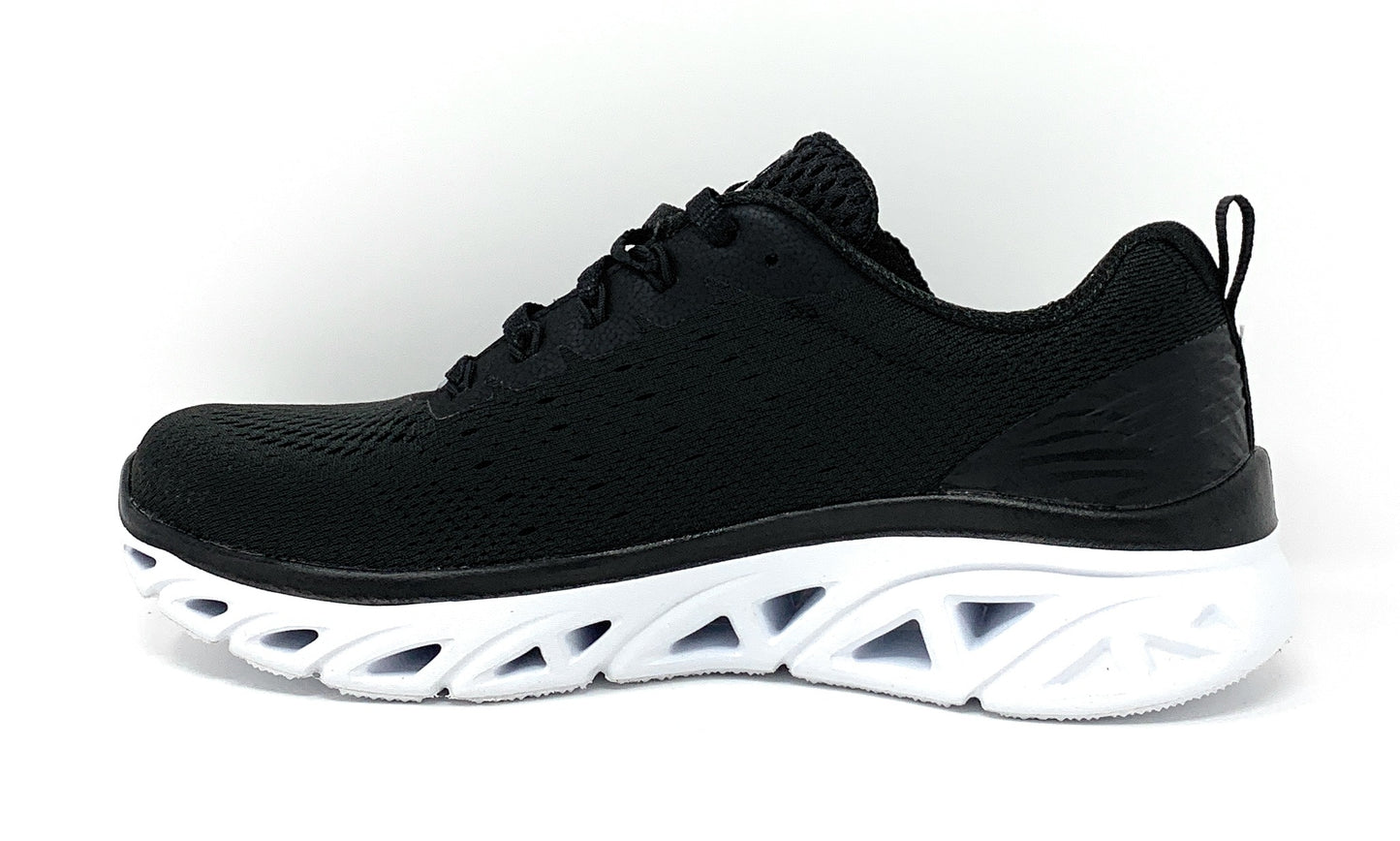 Scarpa da ginnastica SKECHERS 149556/BKW nera/bianca donna