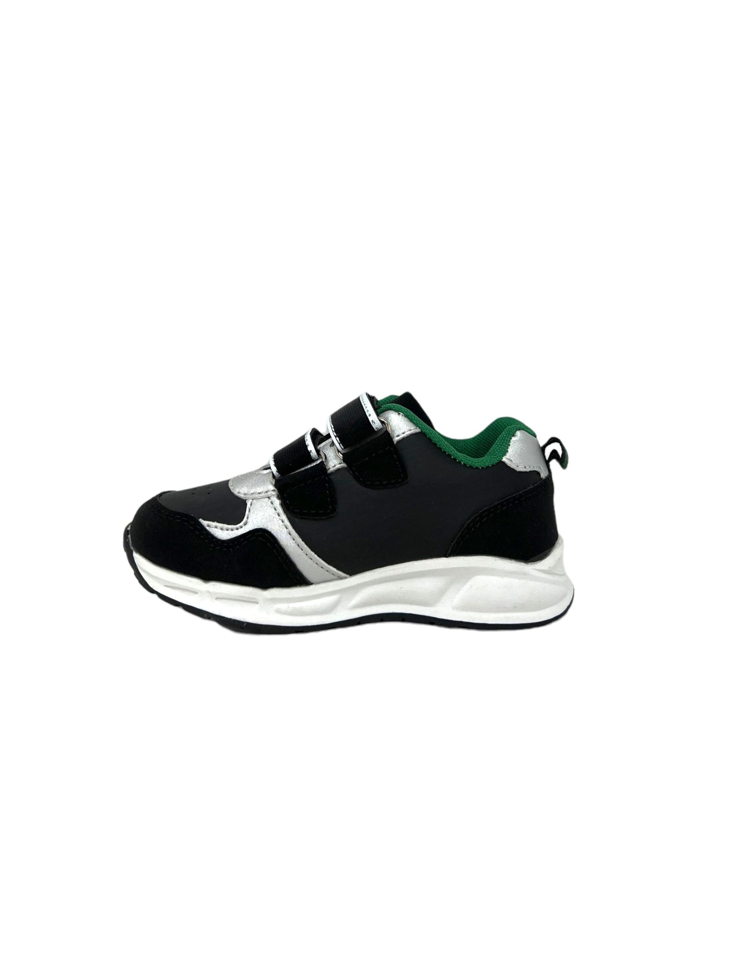 Scarpa da passeggio con luci avengers R1010103S BLK BAMBINO
