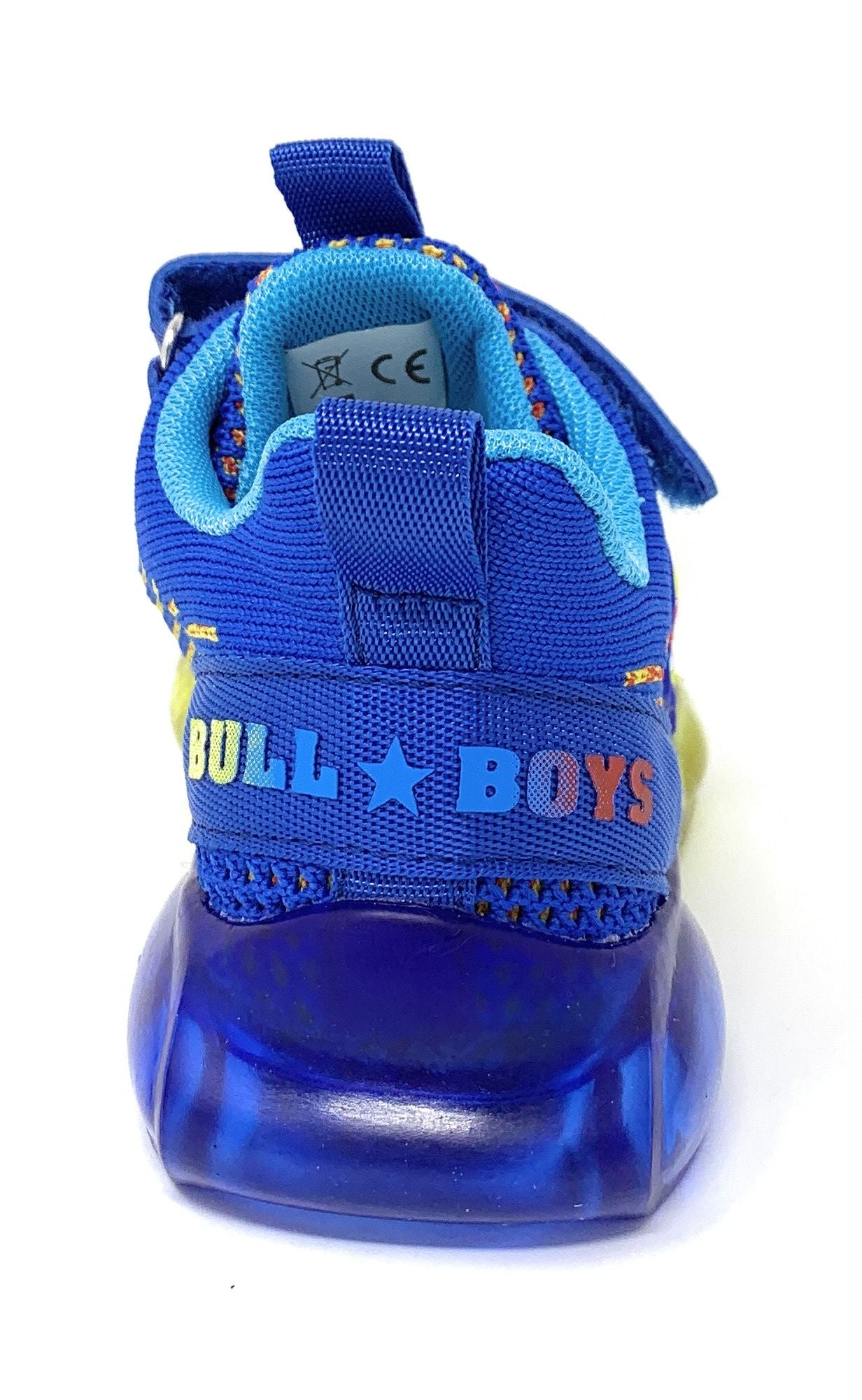 Sneakers da passeggio BULL BOYS BBAL2103 ROYAL Blu/Giallo Bambino
