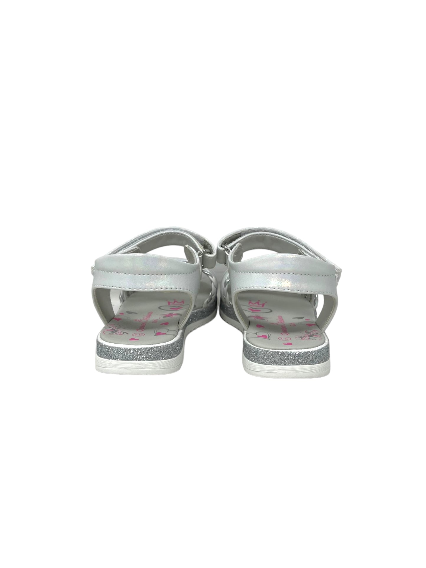 Sandali QUEEN HELENA QS21142 bianco bambina