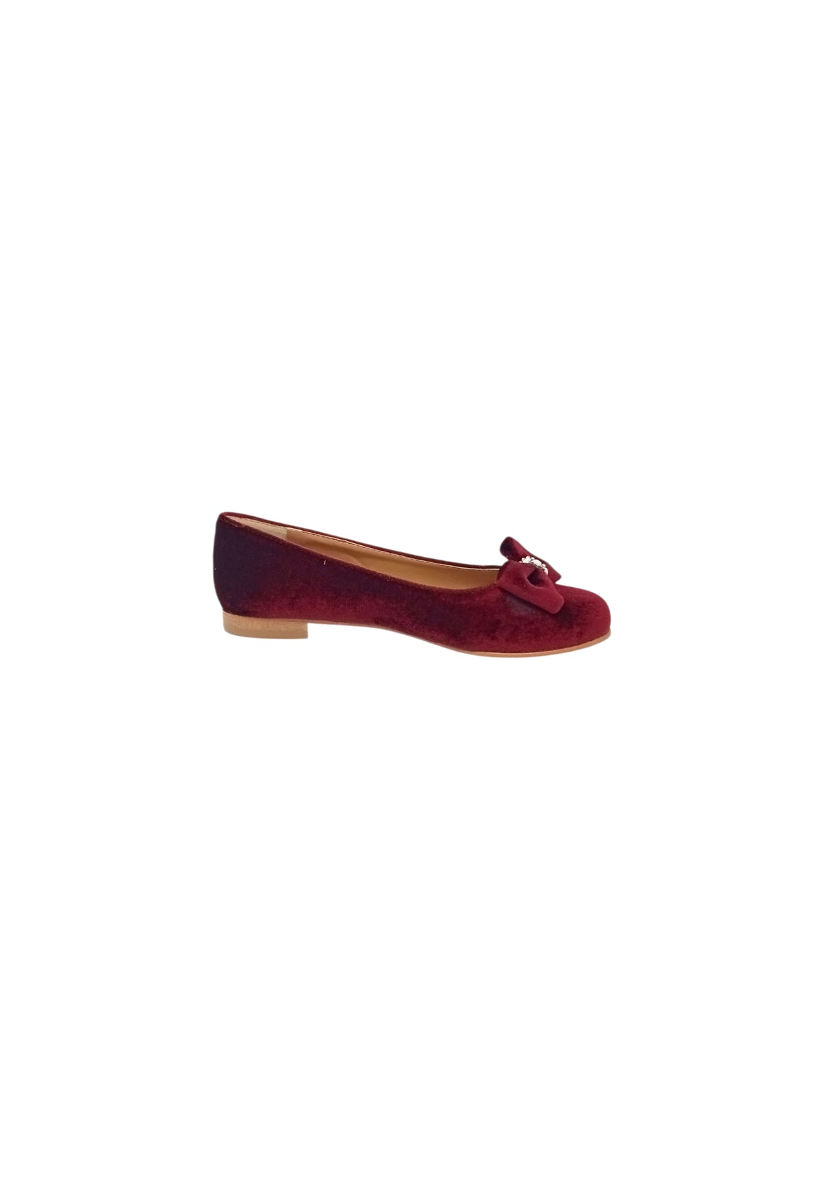 Ballerine Sa.Ba. Calzature 011 VELLUTO BORDEAUX bambina/ragazza