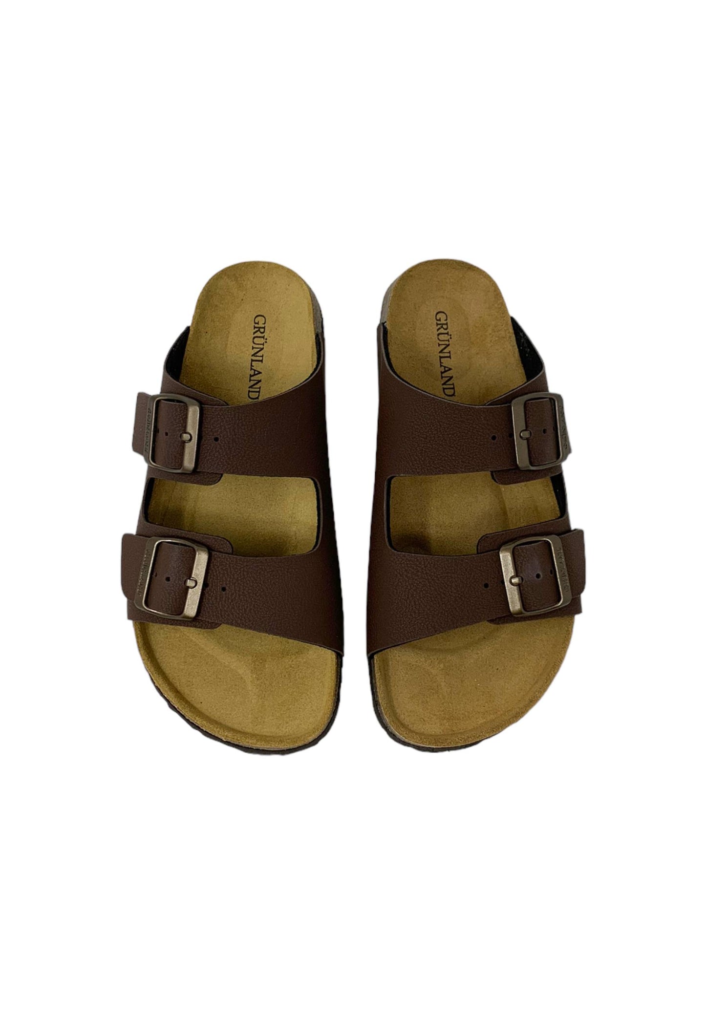 Ciabatta GRUNLAND BOBO CB3012-40 MOGANO Uomo