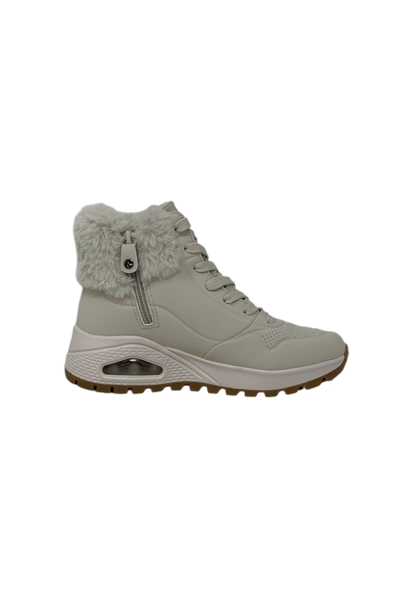 Stivaletto con pelliccia SKECHERS 167274/OFWT Donna