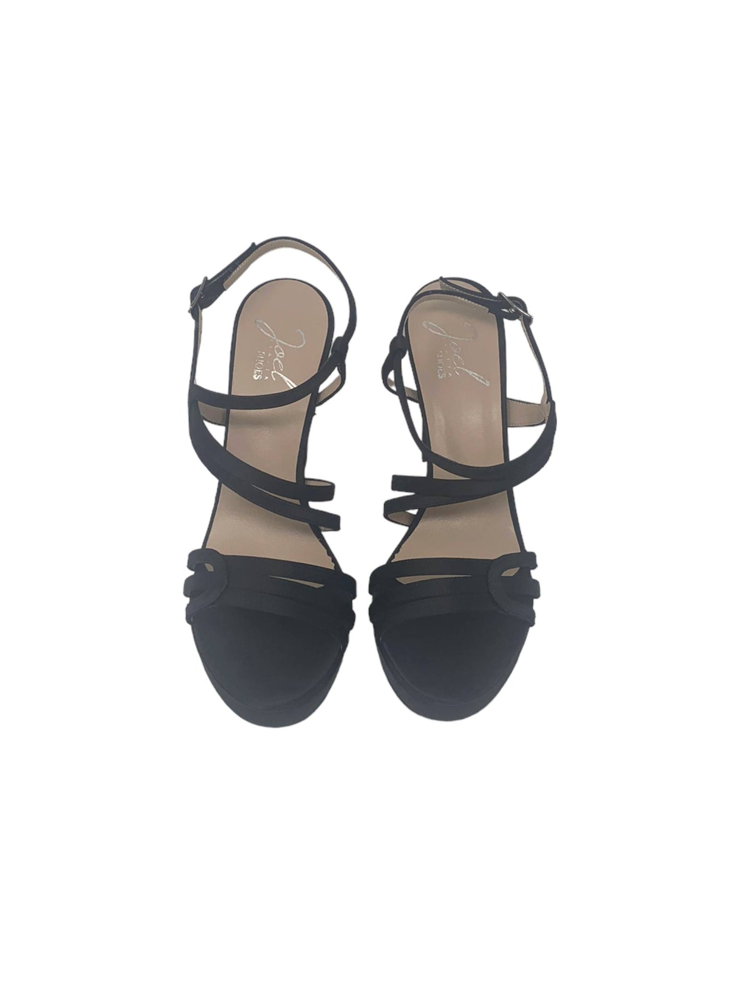 Sandalo col tacco JOEL A7358 SATIN NERO donna