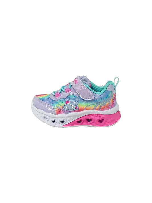Sneakers luminose Skechers 303253N/LVAQ Heart lights bambina