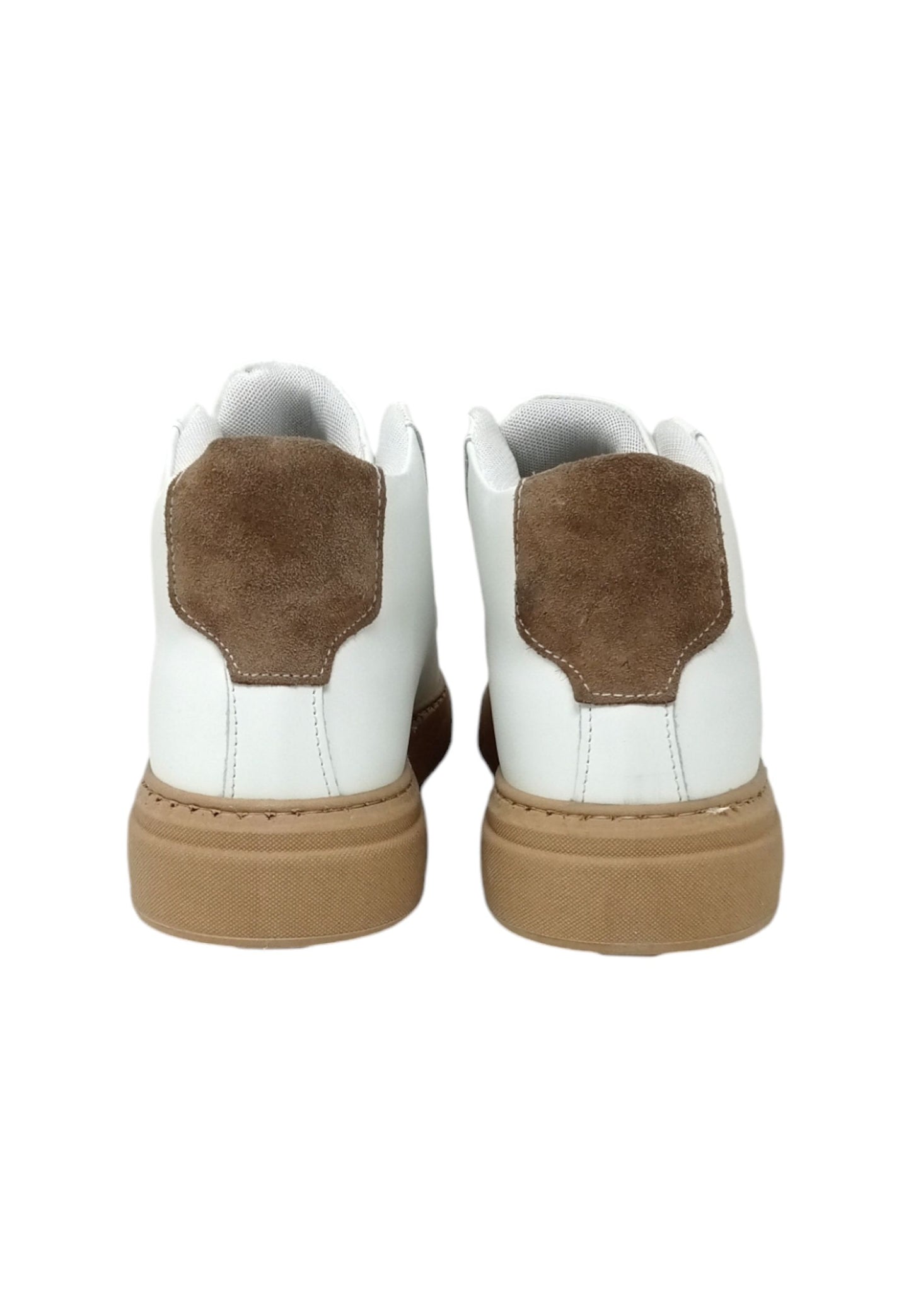 Sneakers casual BKS 9075 BIANCO/TAUPE Uomo