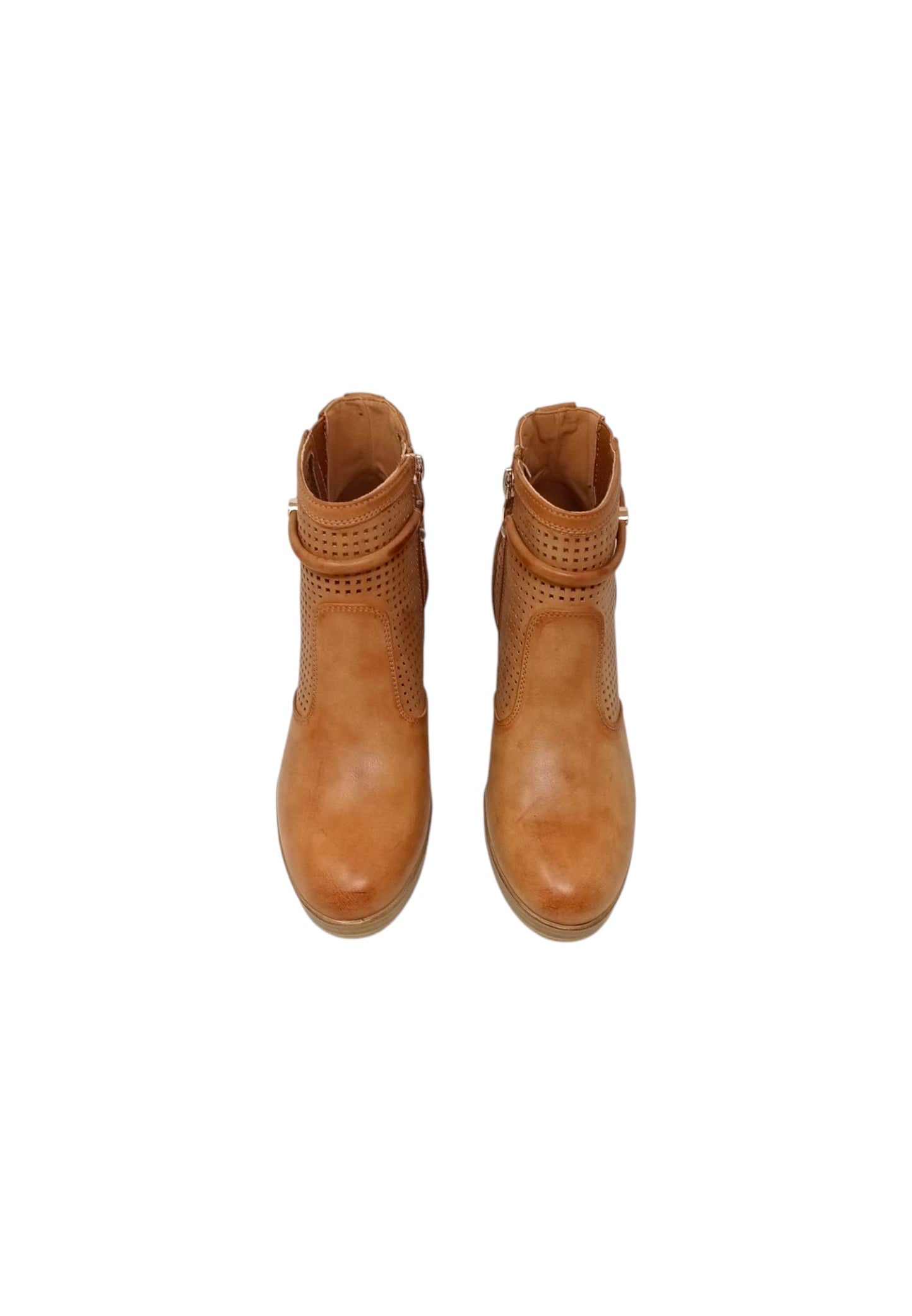 Stivaletto con tacco GALIA H2732-7 CAMEL donna