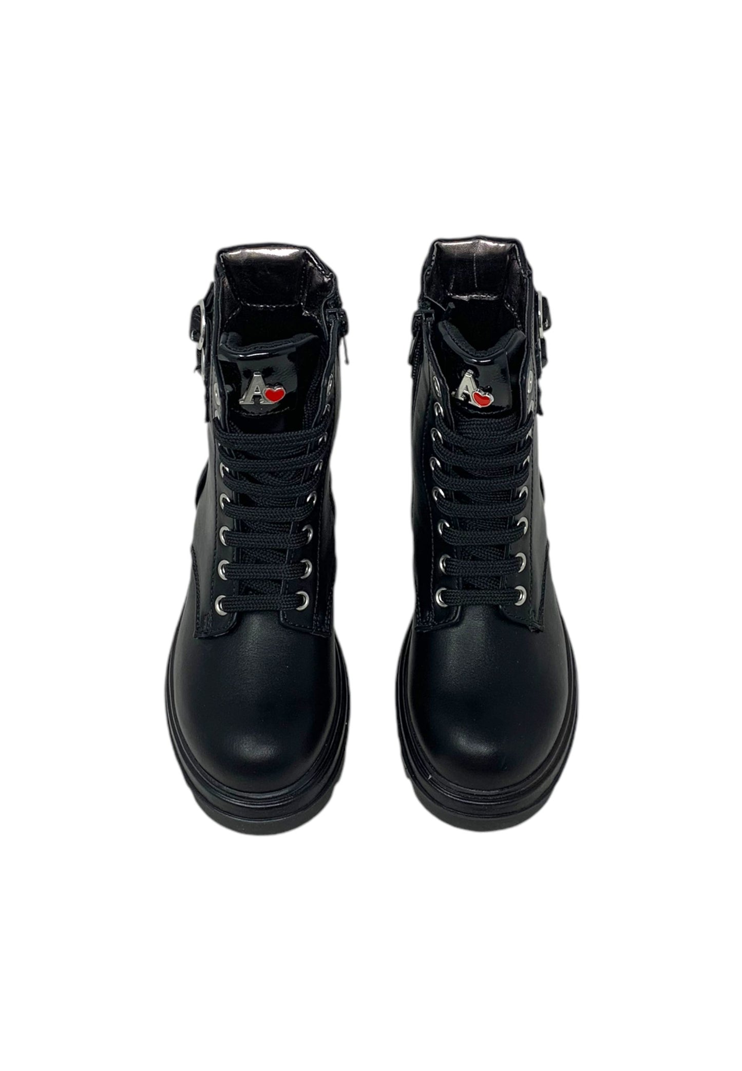 Stivaletto ASSO AG-16720 BLACK bambina