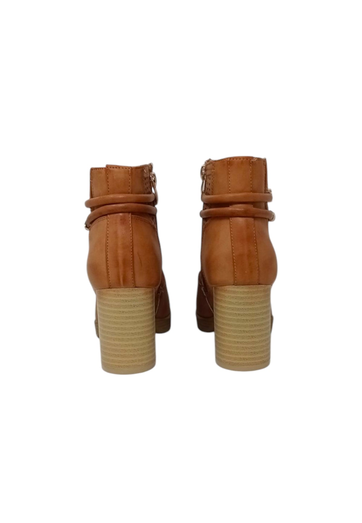 Stivaletto con tacco GALIA H2732-7 CAMEL donna