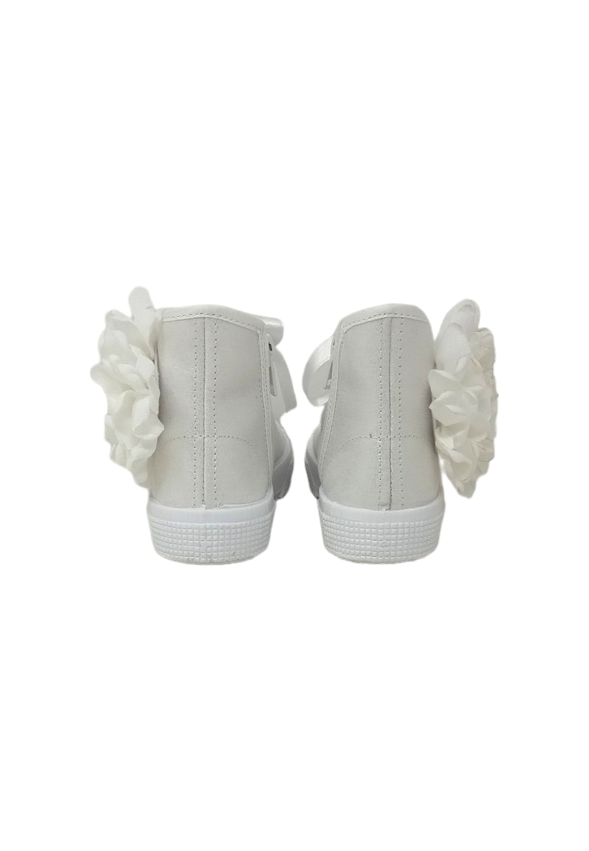 Sneaker DXO Vigevano C88R perla bianco bambina