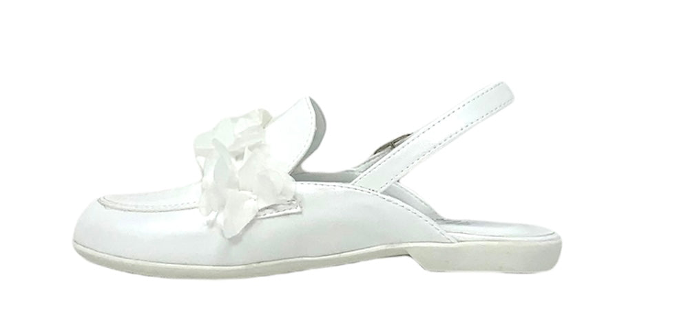 Bambolina slingback Sa.Ba. Calzature 02 BIANCO PERLATO bambina e ragazza