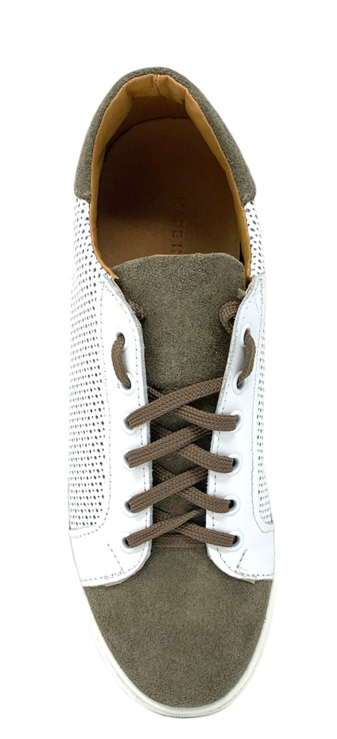 Scarpa da passeggio BKS 6141 Cam.Taupe/Bianco uomo