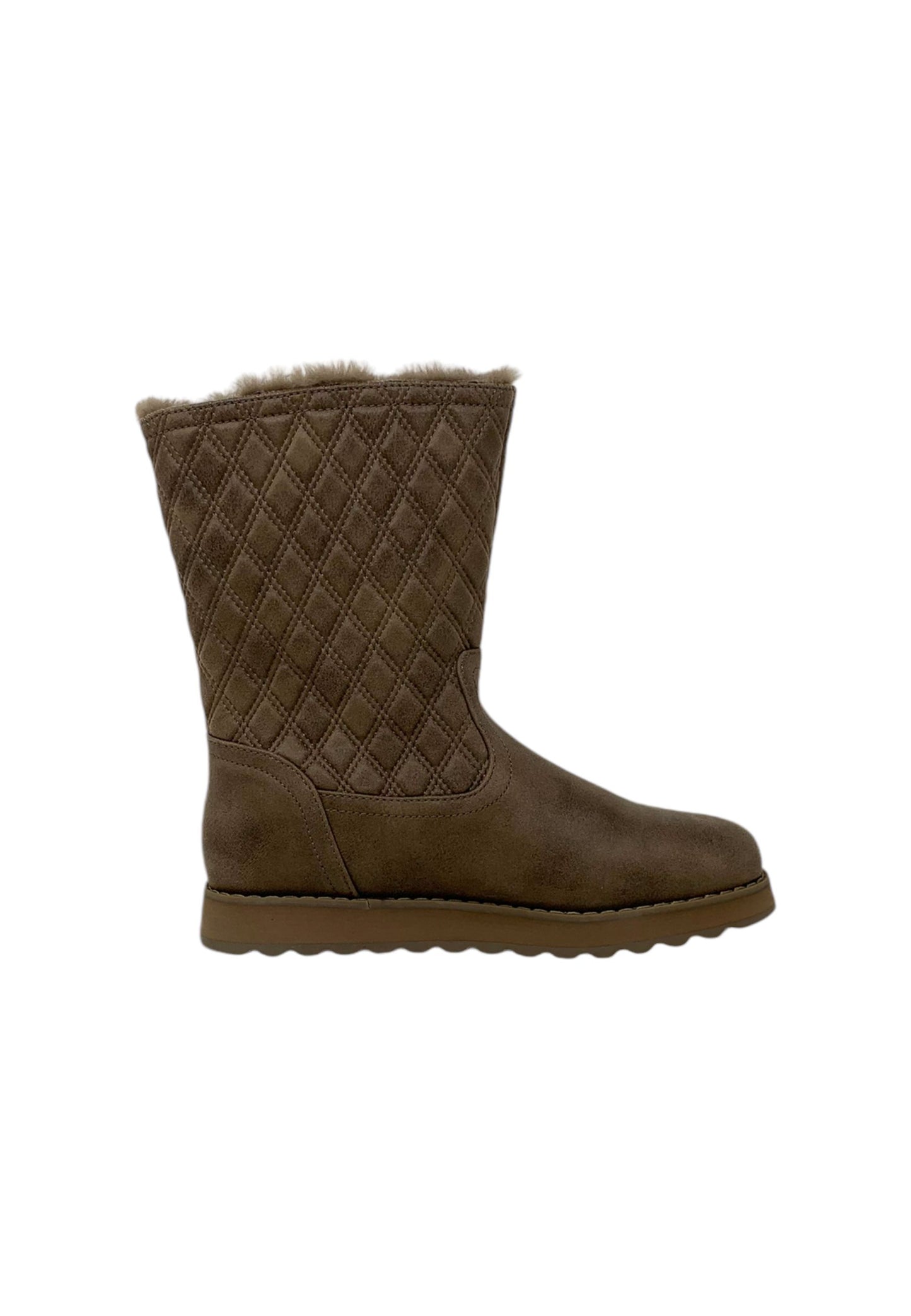 Stivale con pelliccia SKECHERS Keepsakes 2.0 - Morning Walks 167675/TPE Donna