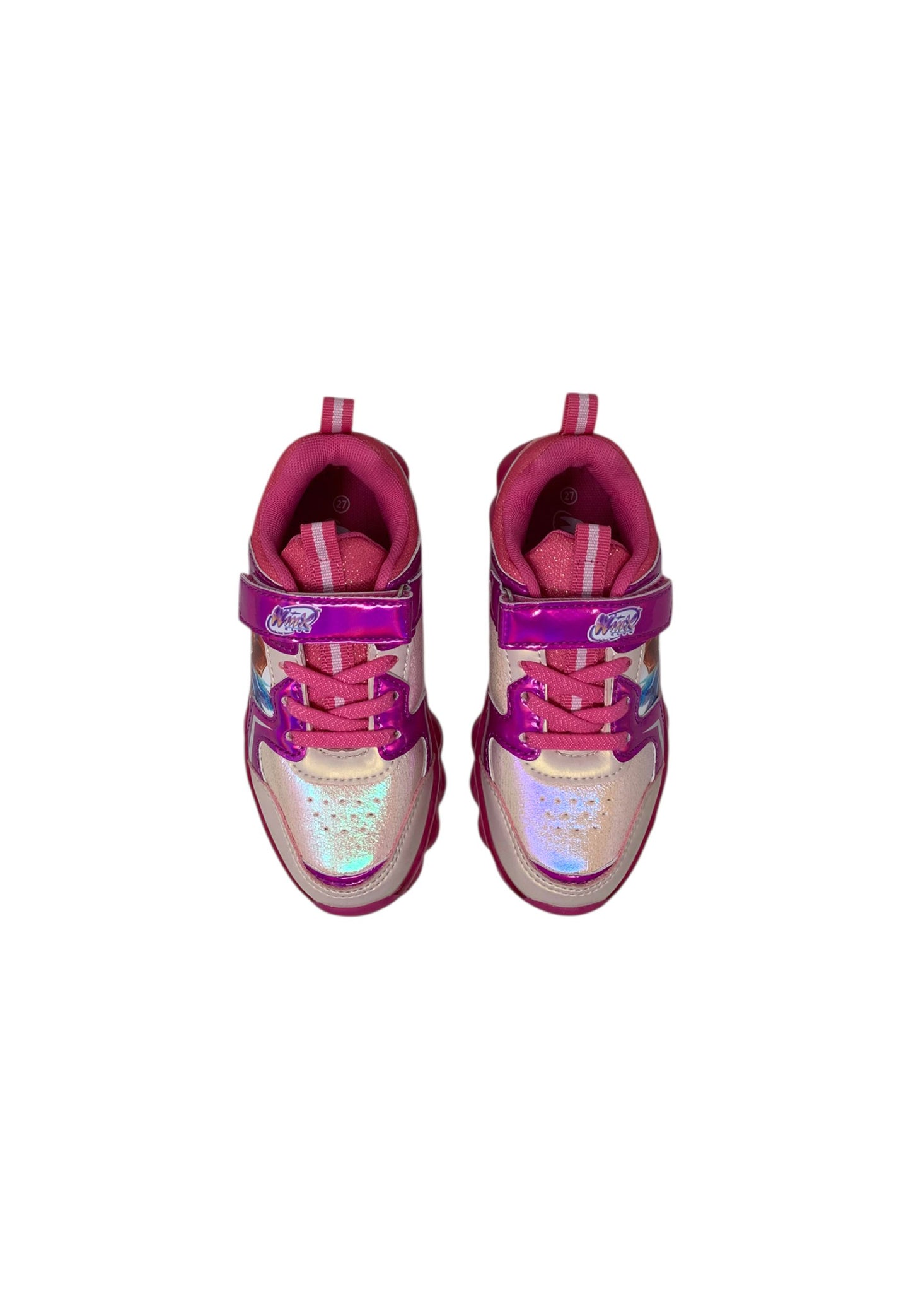 Sneaker luminose Silver WINX X7210012S FUXIA Bambina