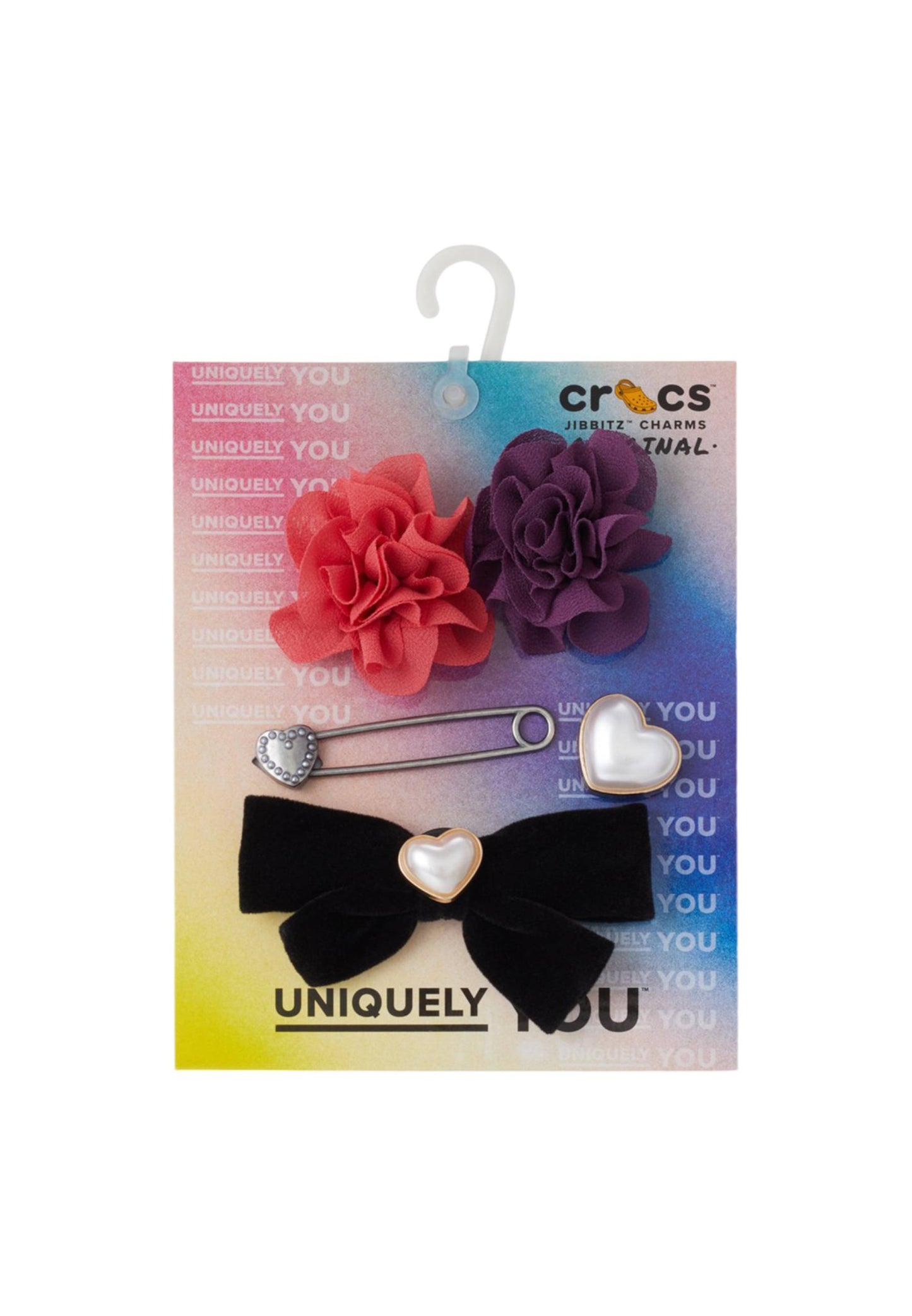 Jibbitz charms Floral and Pearl 10013668 5 Pack