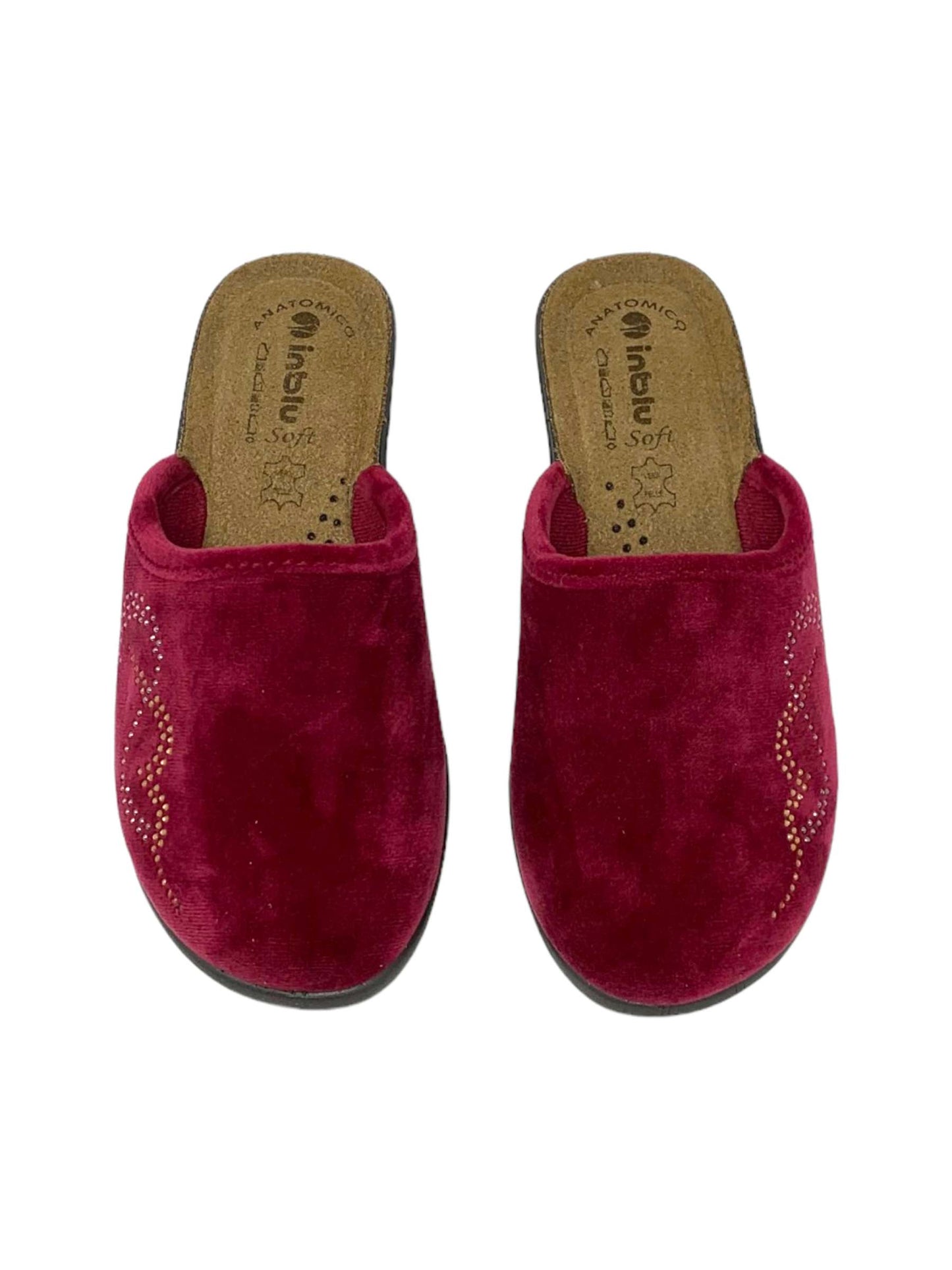 Ciabatta INBLU DE0000015 BORDEAUX donna