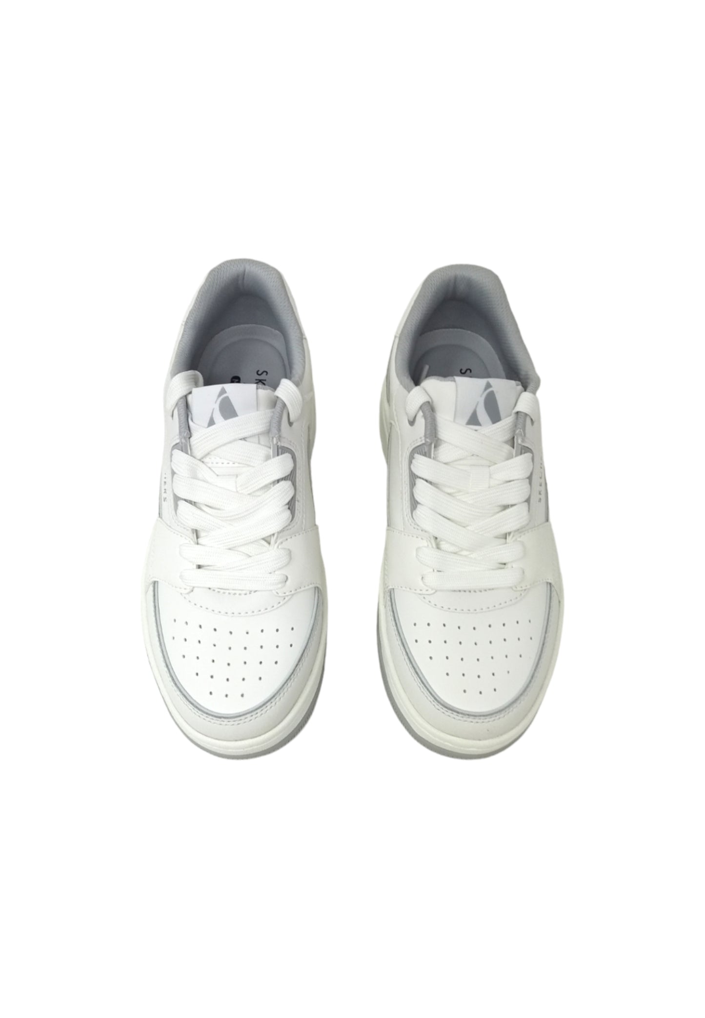 Sneakers SKECHERS UNO COURT - LOW POST 183140/WHT Uomo