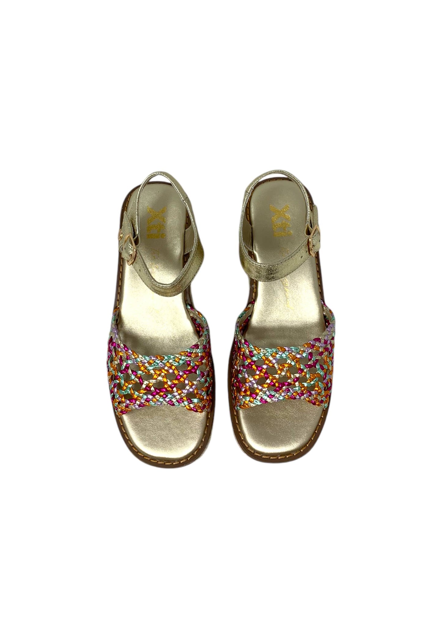 Sandali con zeppa XTI 143943 FUXIA donna