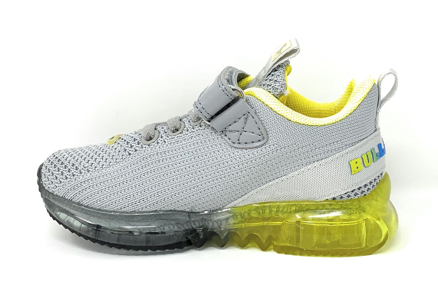 Sneakers da passeggio BULL BOYS BBAL2103 Grigio/giallo Bambino