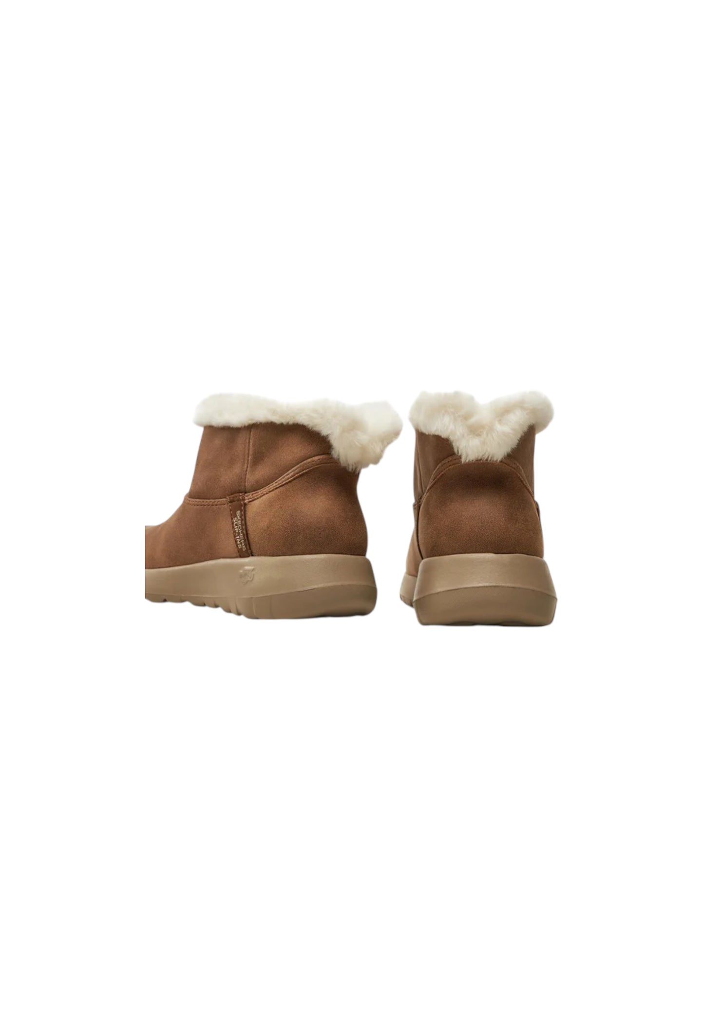 Stivaletti con pelliccia SKECHERS Slip Ins On The Go Joy - COZY DREAM 144800/CSNT Donna