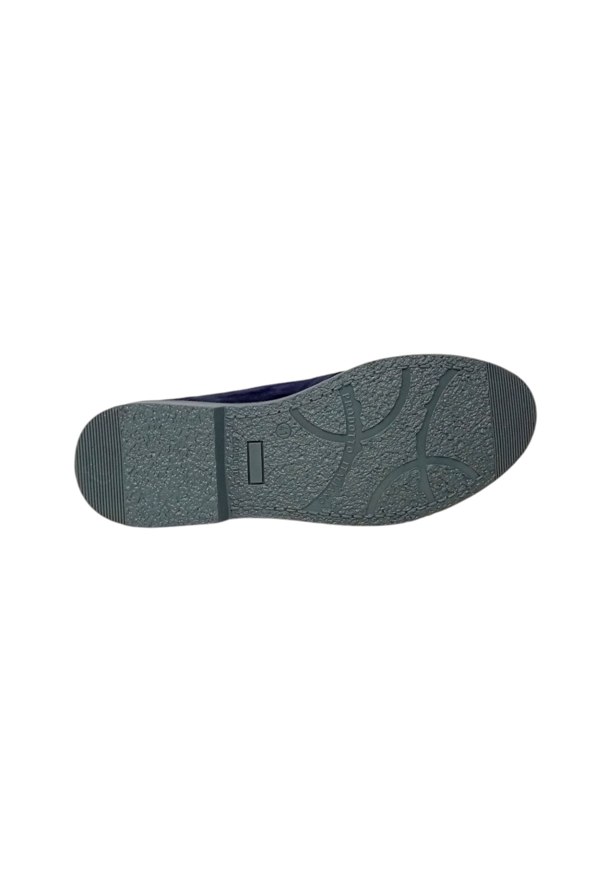 Italia Leone Polacchina Stringata 1312 camoscio Blu Uomo inv