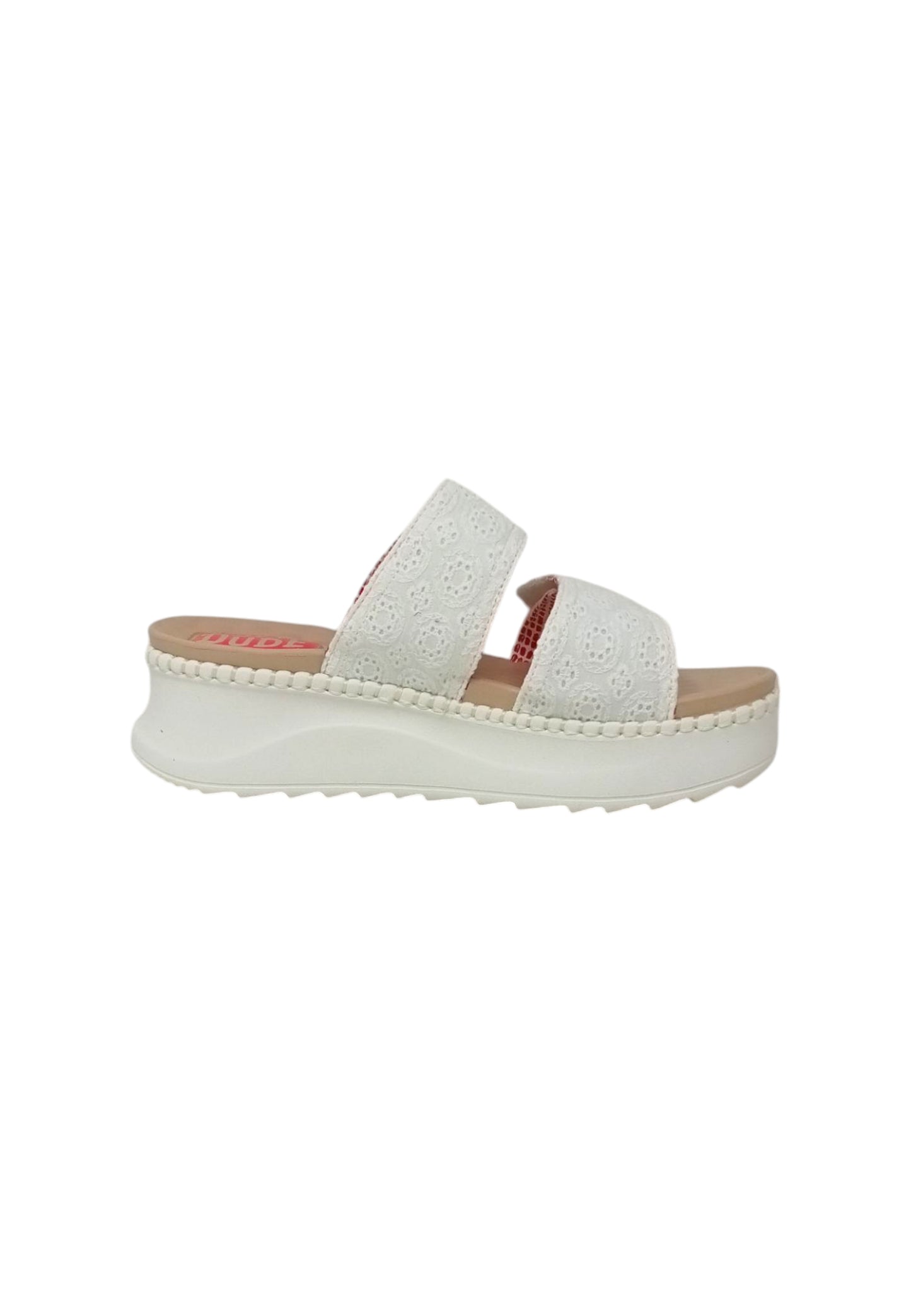 Sandali ciabatta HEYDUDE DELRAY SLIDE SURF BAJA 43210-6UG TAN Donna