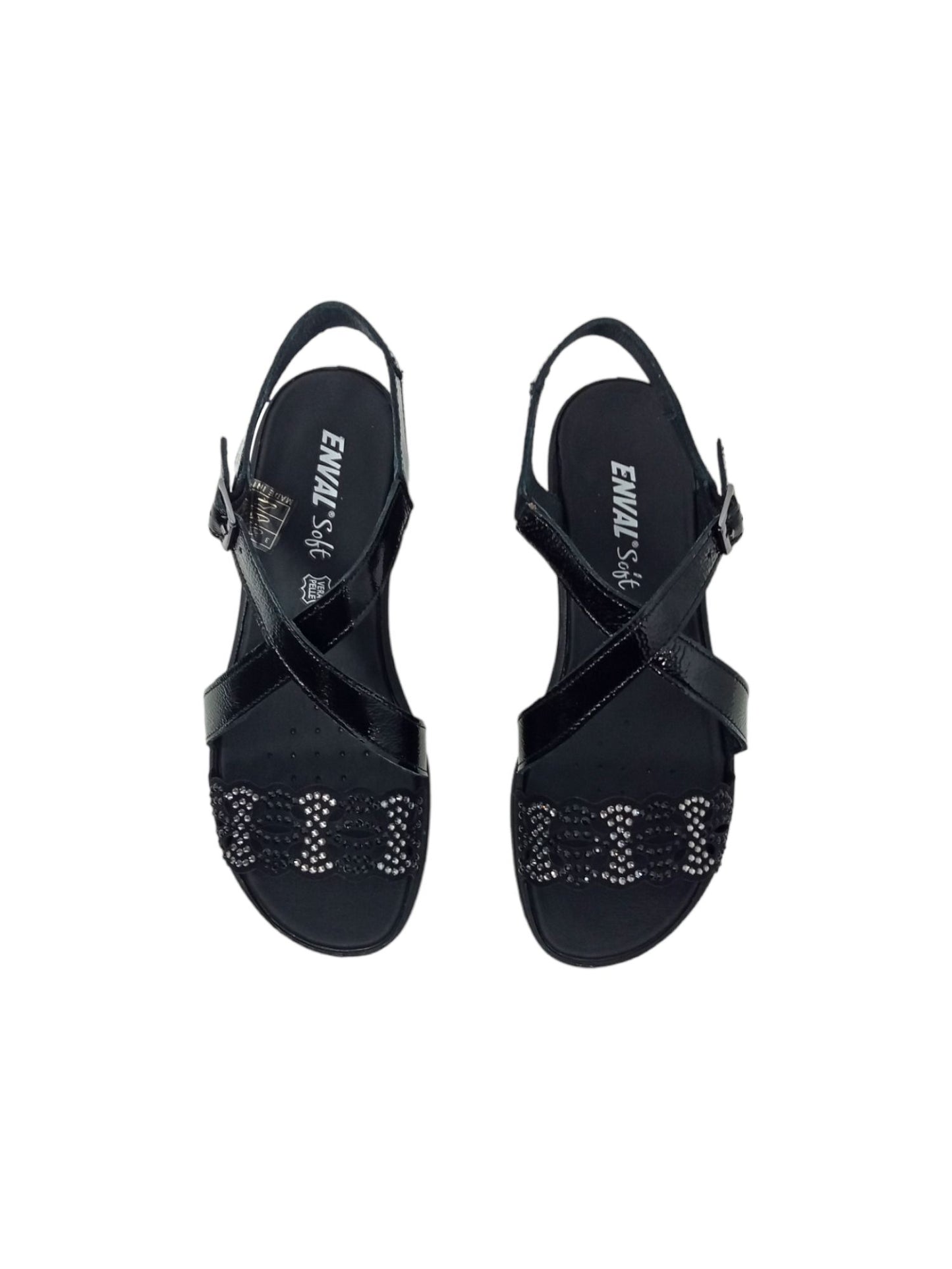 Sandali Enval Soft 3762900 NERO Donna