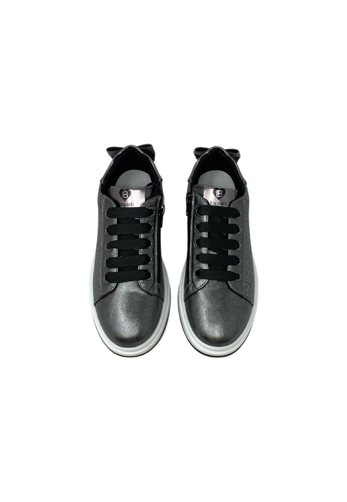 Sneakers LAURA BIAGIOTTI 8782 cannafucile/silver bambina