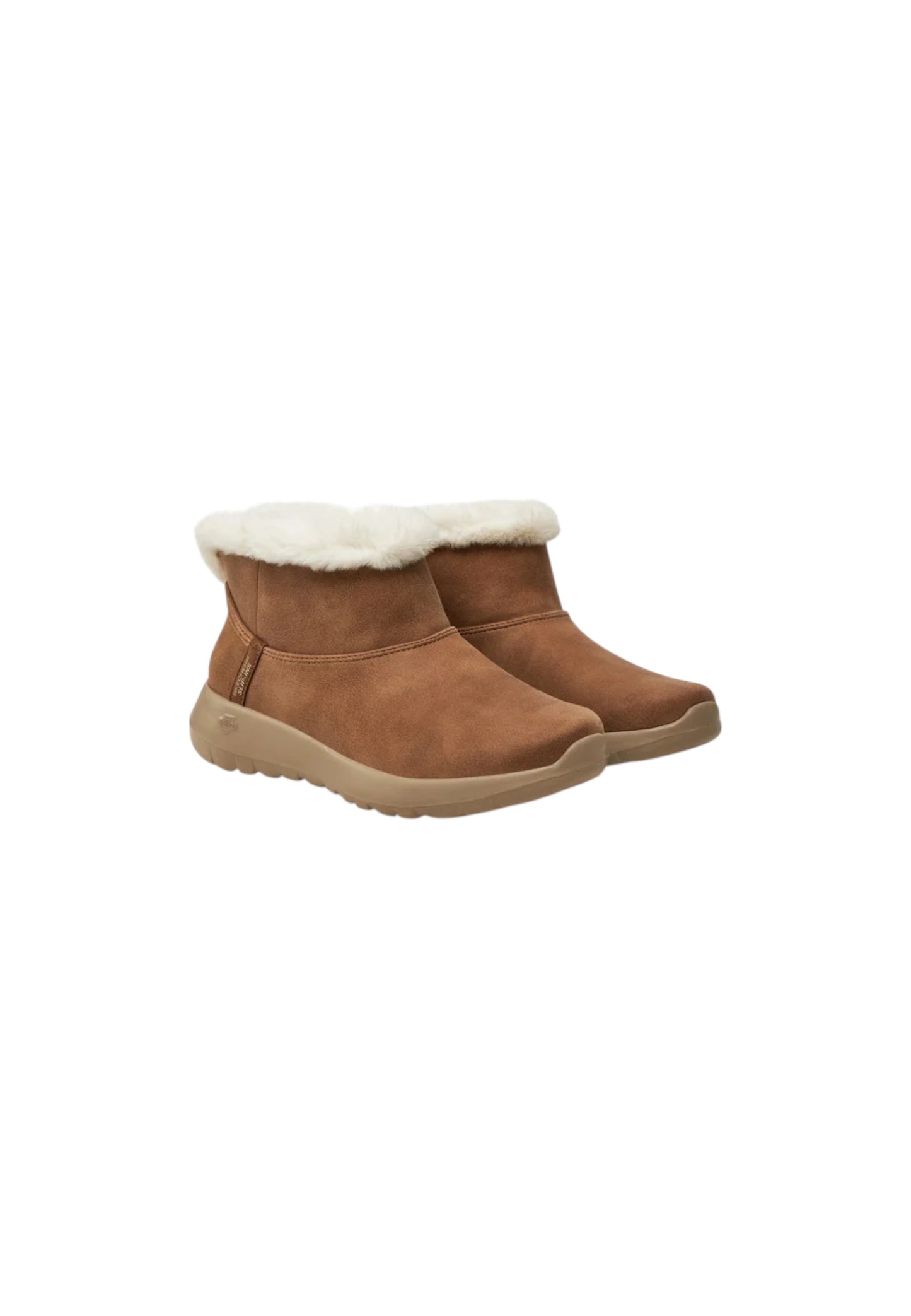 Stivaletti con pelliccia SKECHERS Slip Ins On The Go Joy - COZY DREAM 144800/CSNT Donna