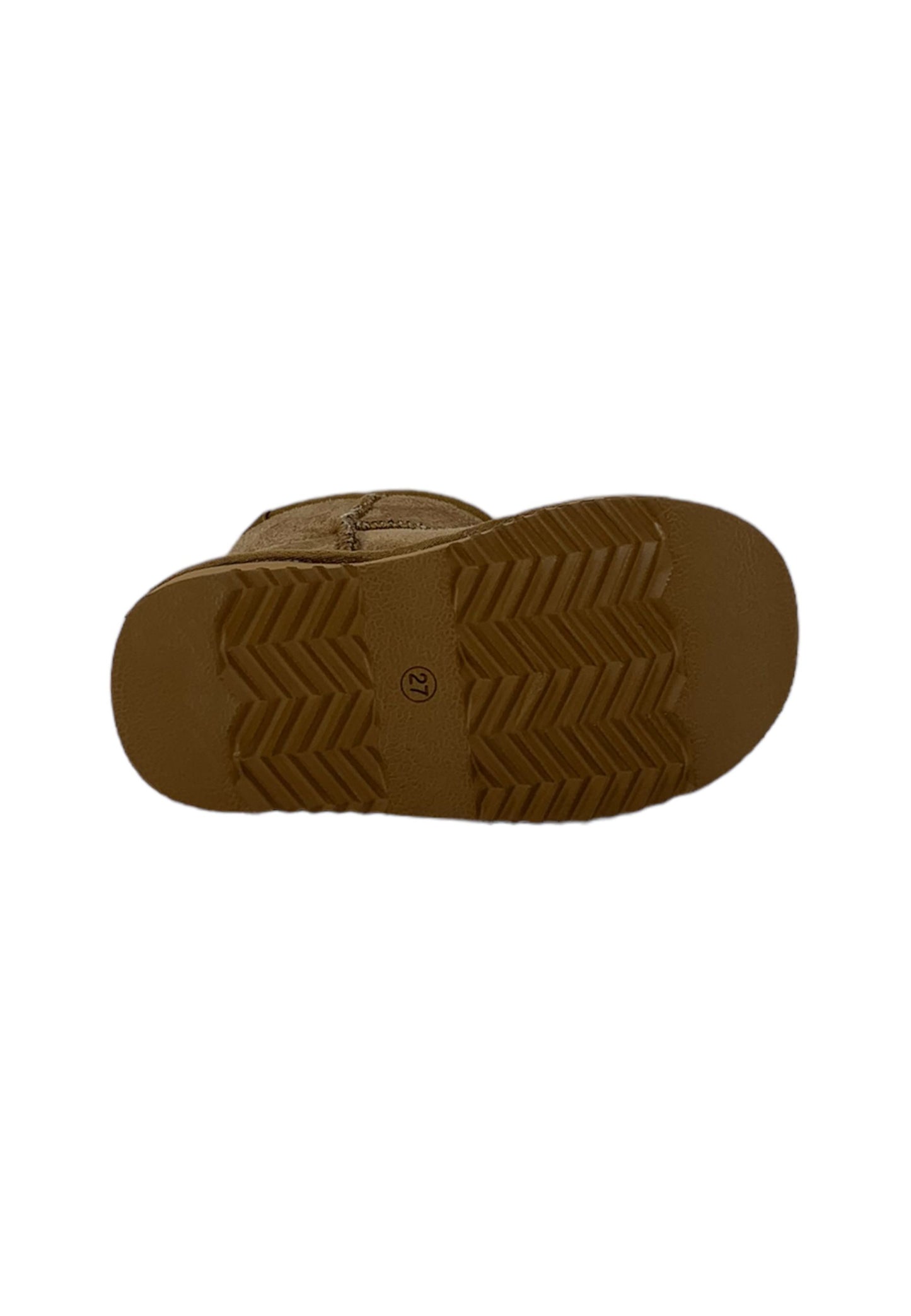 Stivaletto con pelliccia GRUNLAND JR CROY PP0098-I4 CUOIO bambina