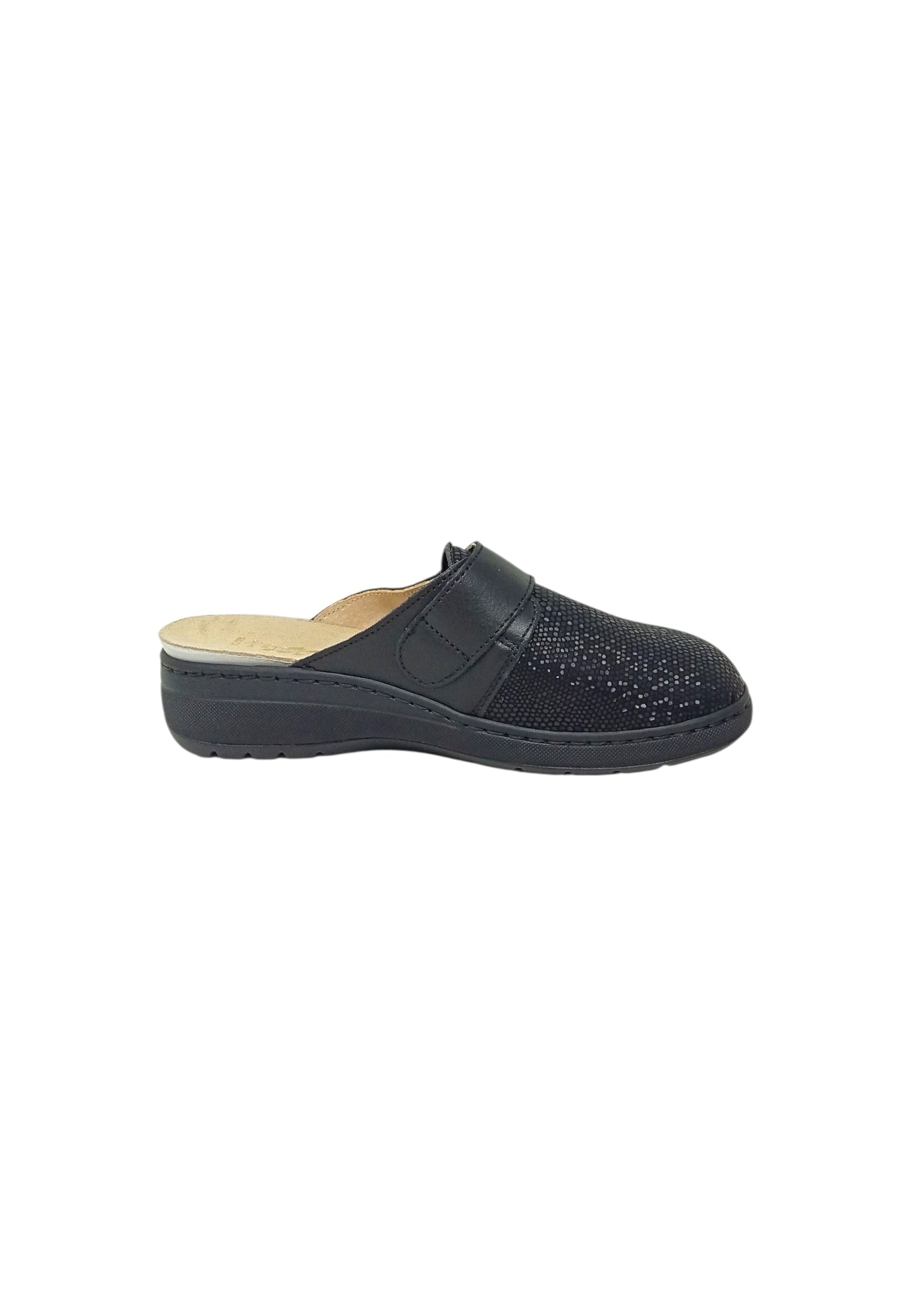 Pantofola comfort Stile Di Vita 8711 NERO Donna