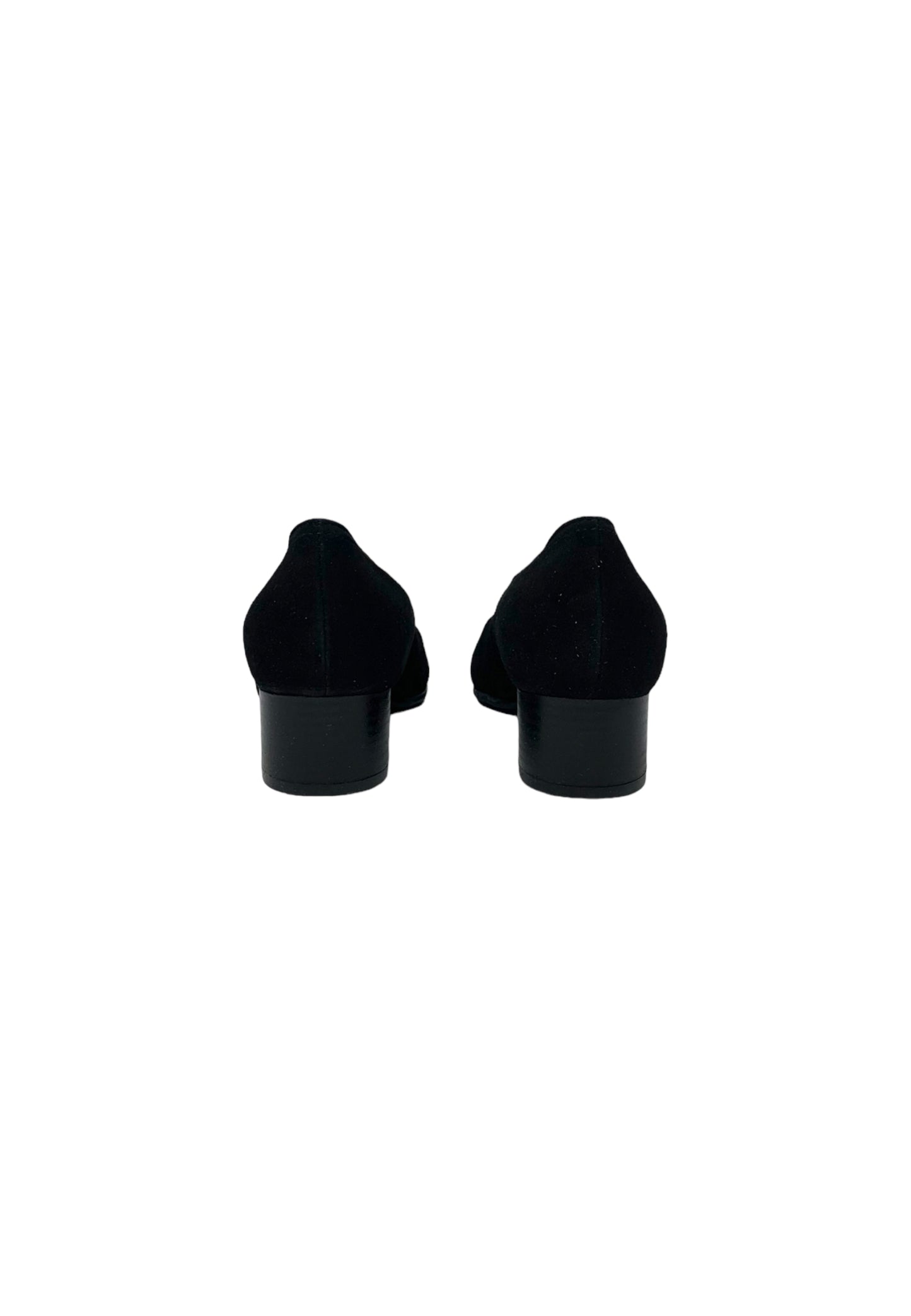 Scarpa col tacco SOFFICE SOGNO 22505 camoscio nero Donna