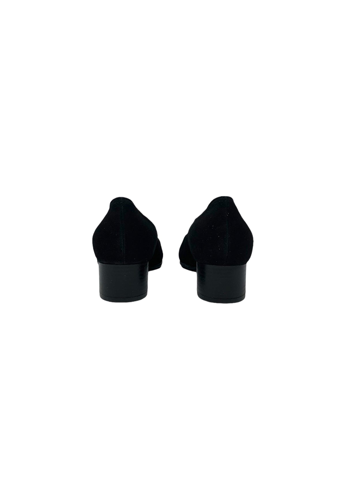 Scarpa col tacco SOFFICE SOGNO 22505 camoscio nero Donna