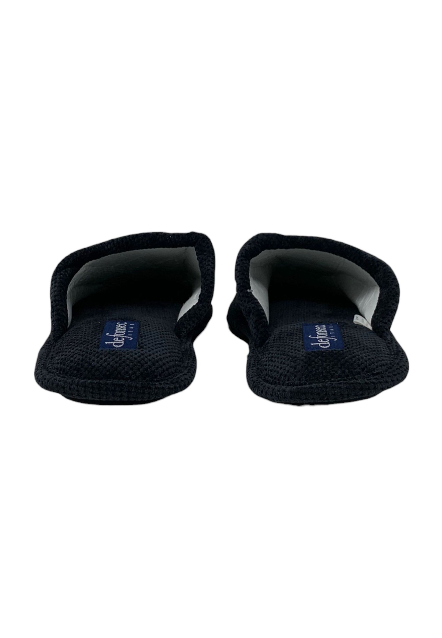 Pantofola DE FONSECA DE.BARI TOP M856 NERO uomo