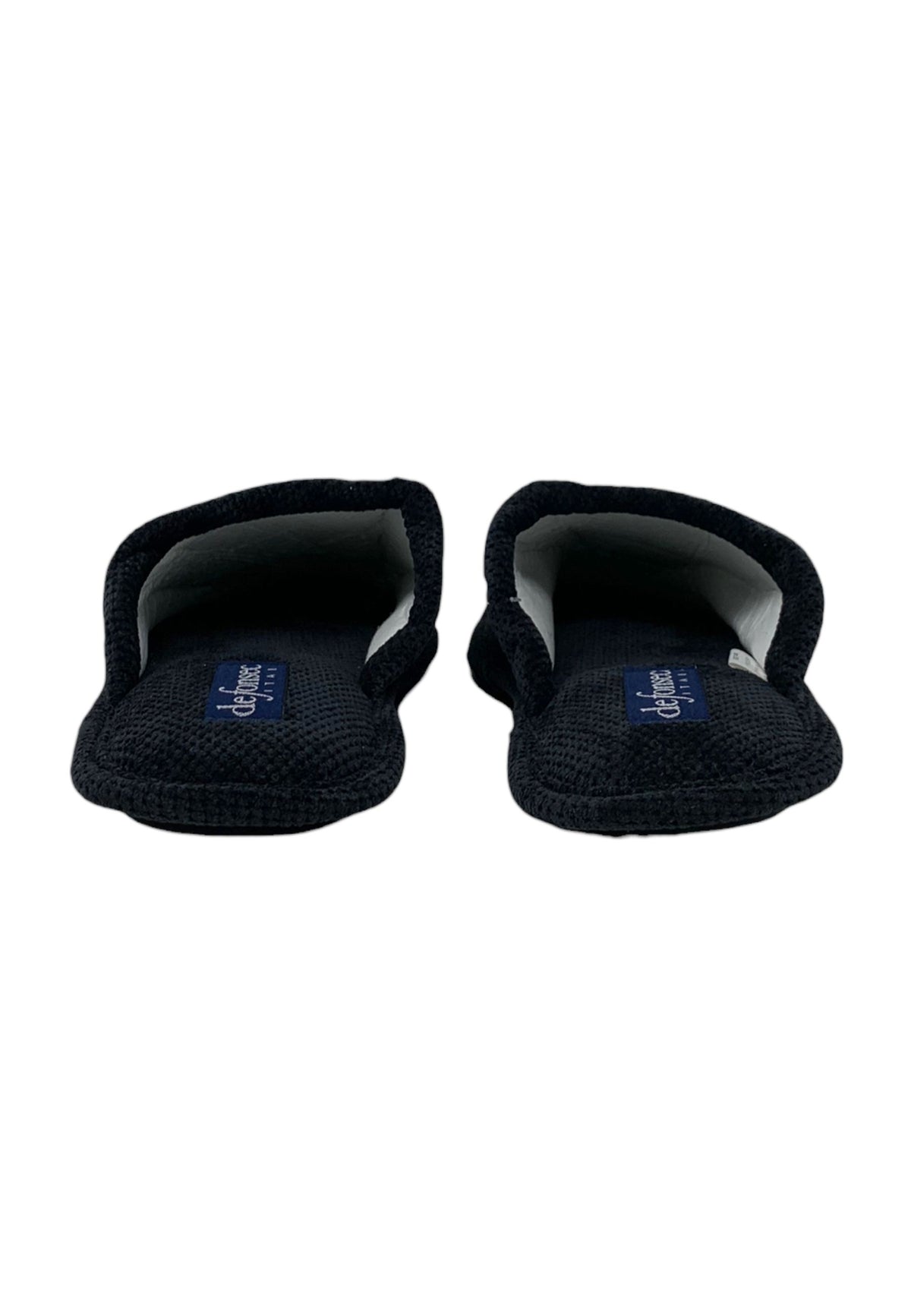 Pantofola DE FONSECA DE.BARI TOP M856 NERO uomo
