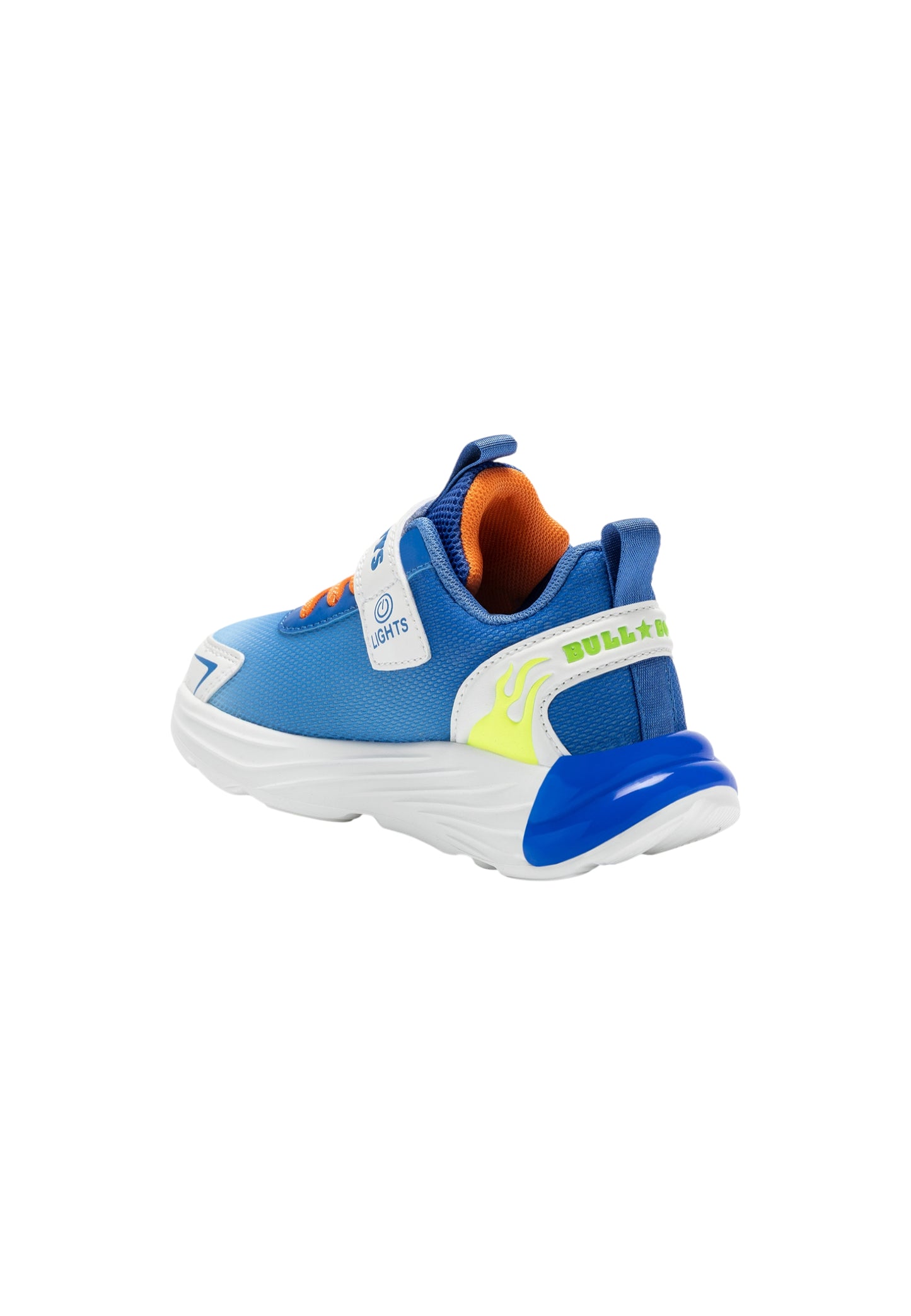 Sneakers luminose Bull Boys Jurassic Rex DNAL5117 ROYAL Bambino
