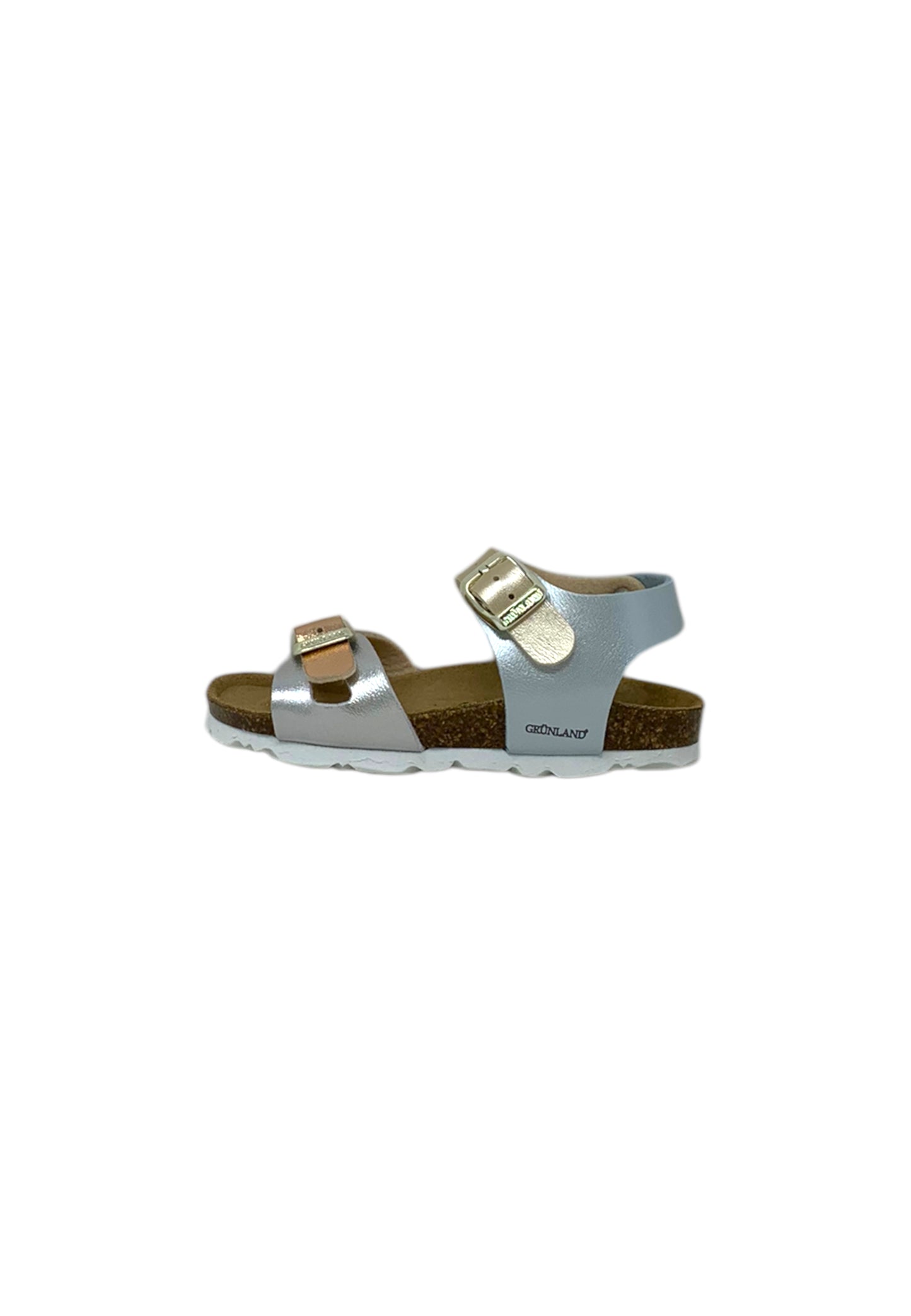 Sandali GRUNLAND Junior LUCE SB0646-40 ARGENTO-MULTI Bambina