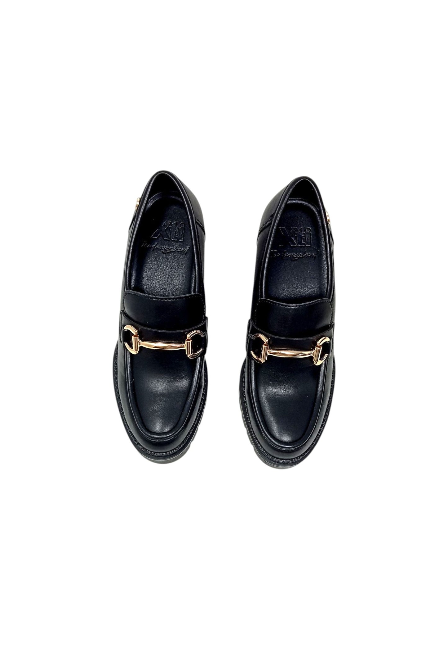 Mocassino con tacco XTI 144519 NERO donna