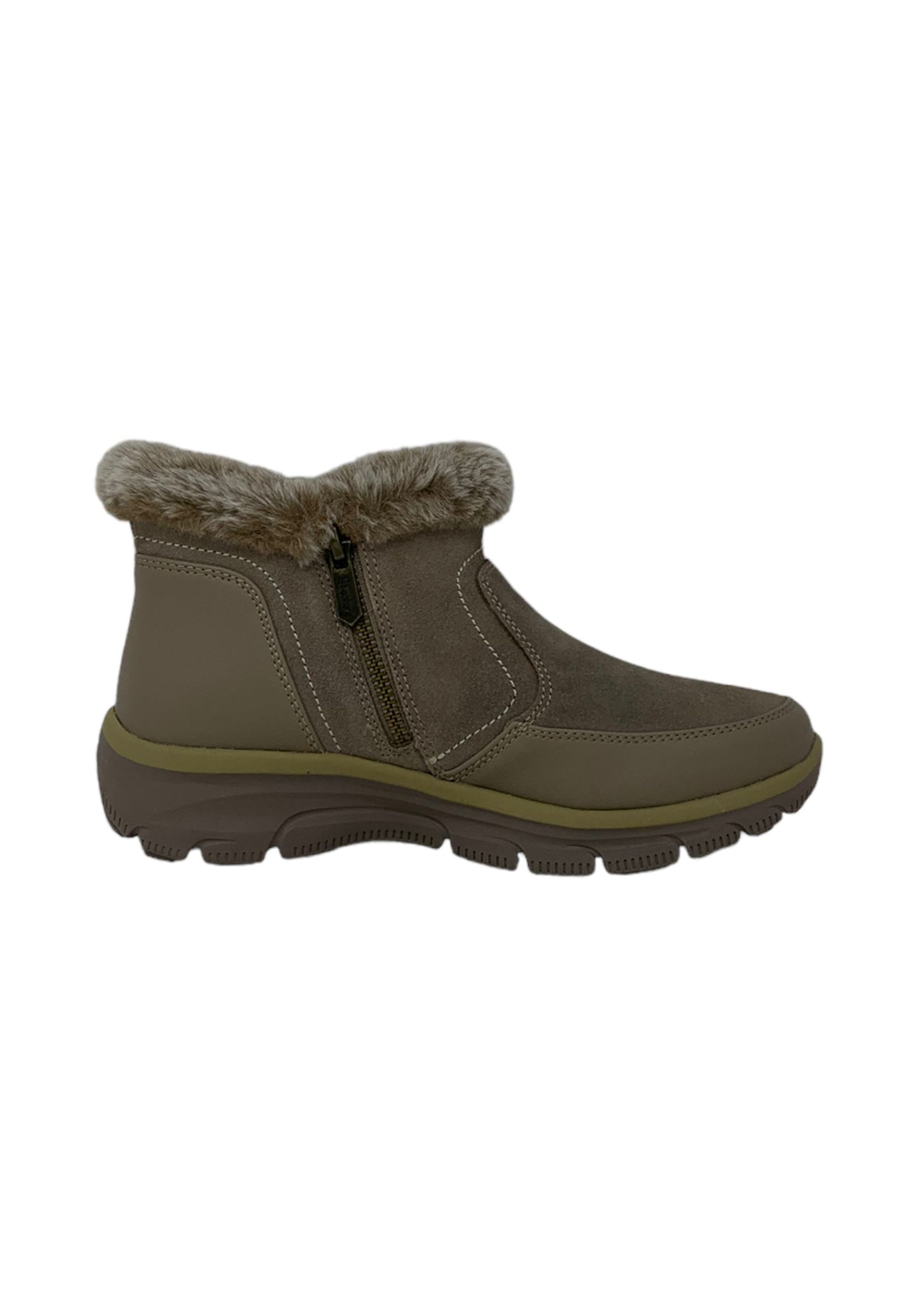 Stivaletto con pelliccia SKECHERS - WARM ESCAPE 167403/TPE Donna