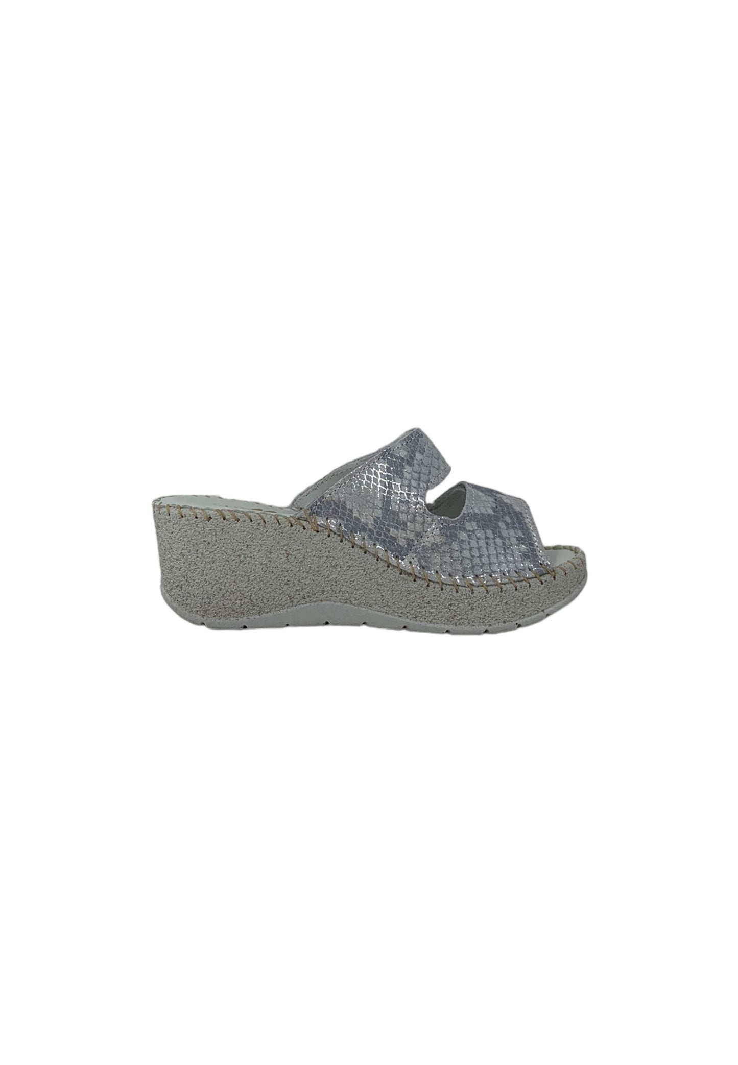Sandalo Linea Comoda STILE DI VITA 8627 ARGENTO DONNA