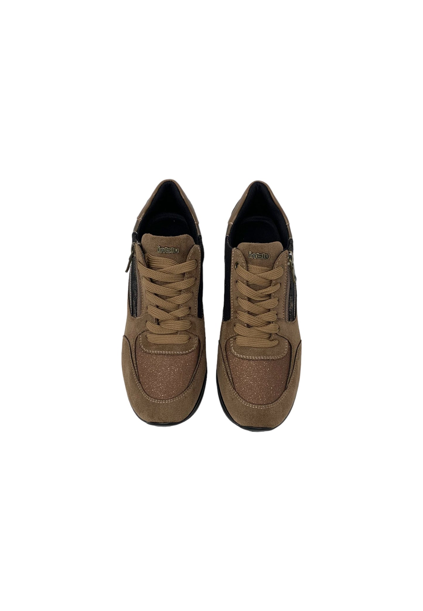 Sneakers InBlu IN000357 bronzo donna