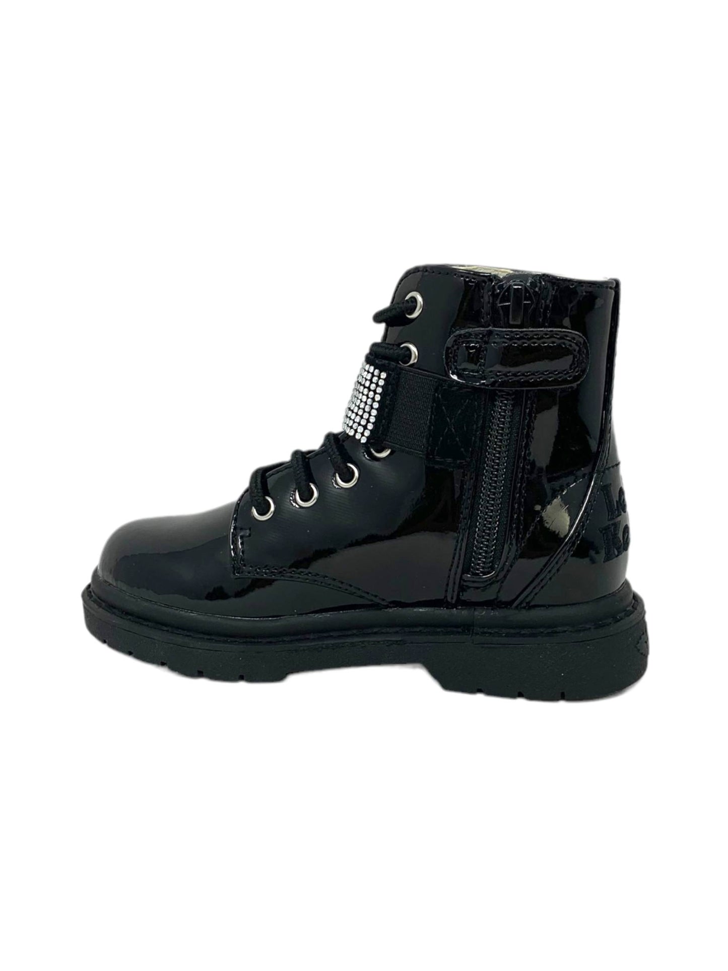 Anfibio da passeggio LELLI KELLY STELLA STELLINA LKHG2330 VERNICE NERO Bambina