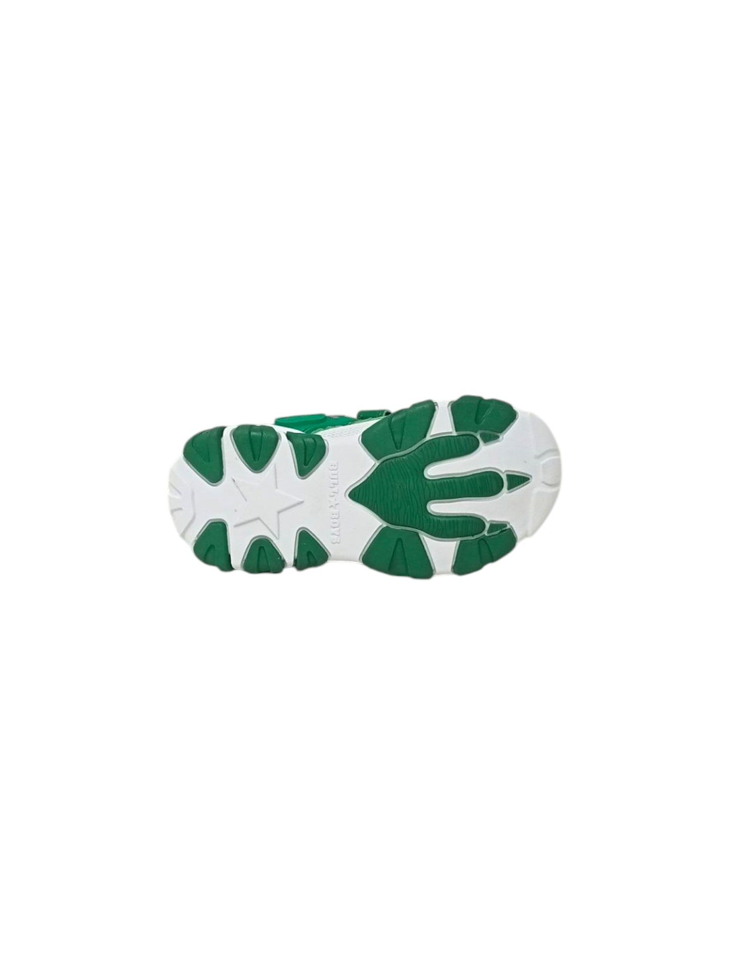 Sneakers luminose BULL BOYS T-REX DNAR5010 Bianco/verde Bambino