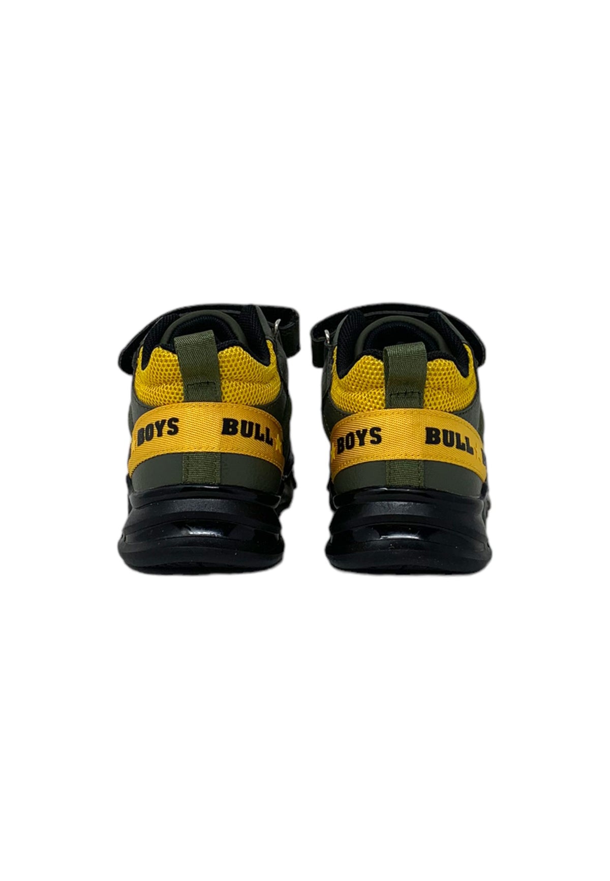 Sneakers BULL BOYS DNAL3395 verde giallo Bambino