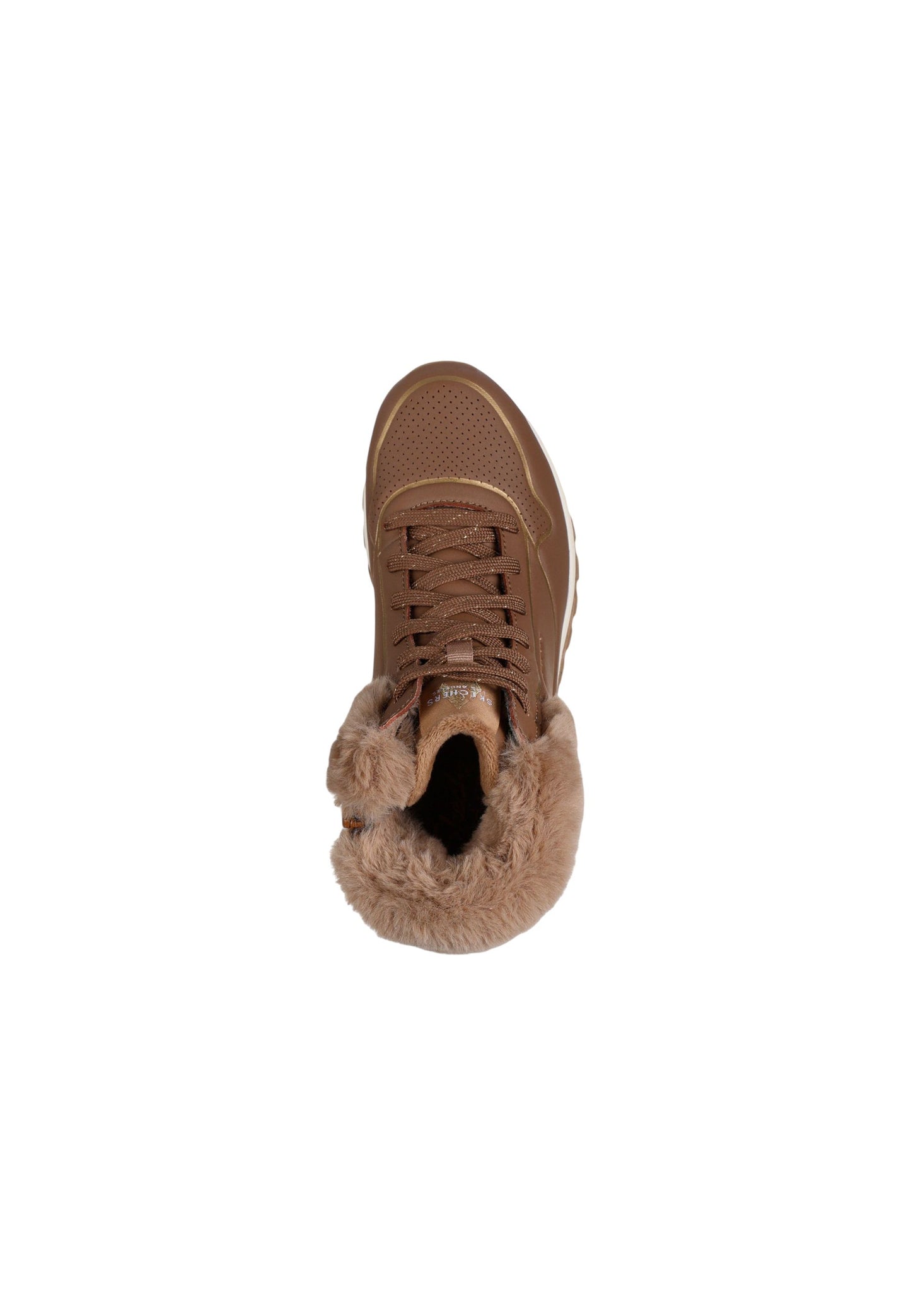 Stivaletto con pelliccia SKECHERS UNO RUGGED - Fall Shimmer 167993/TPGD Donna